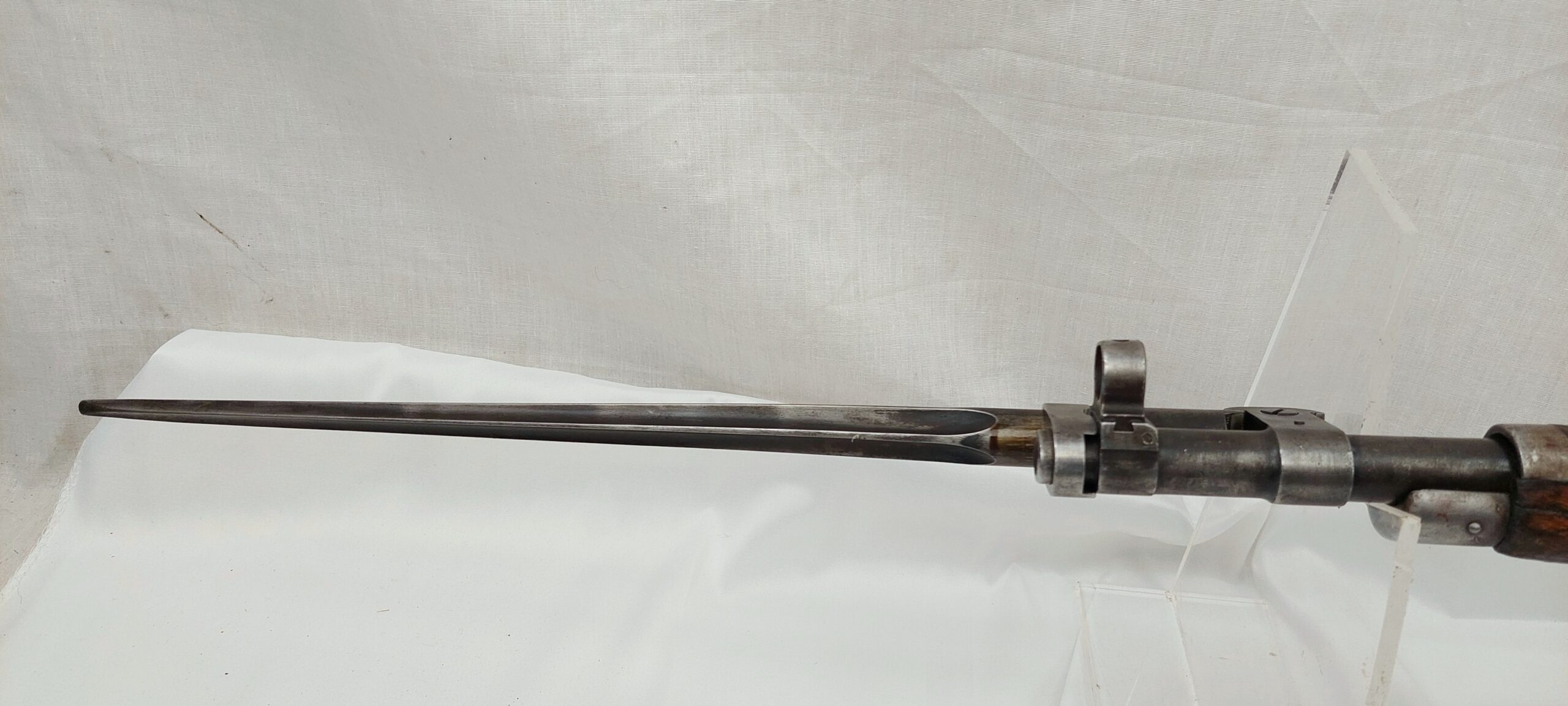 Deactivated 1955 M1944 Russian Chinese Issued Mosin Nagant Carbine Rifle With Folding Bayonet - Image 6