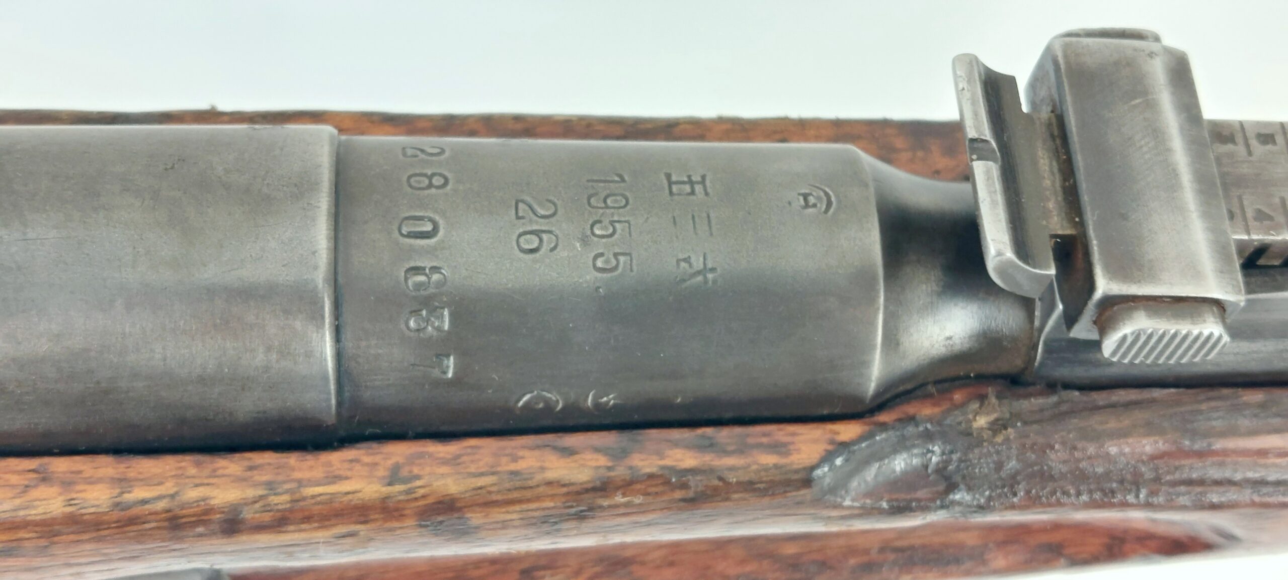 Deactivated 1955 M1944 Russian Chinese Issued Mosin Nagant Carbine Rifle With Folding Bayonet - Image 22