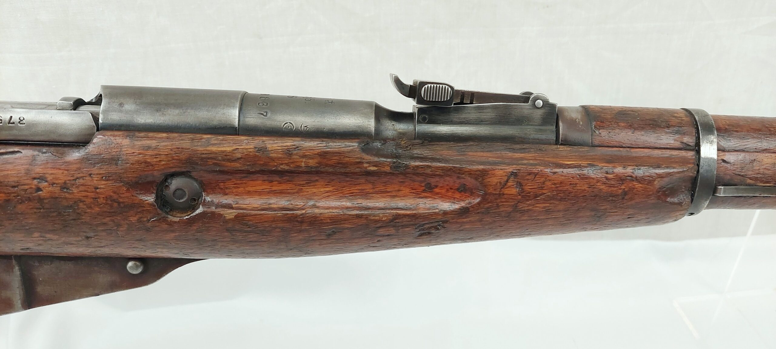 Deactivated 1955 M1944 Russian Chinese Issued Mosin Nagant Carbine Rifle With Folding Bayonet - Image 20