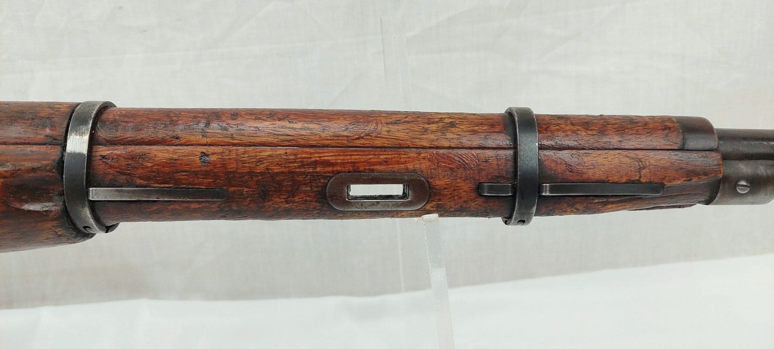 Deactivated 1955 M1944 Russian Chinese Issued Mosin Nagant Carbine Rifle With Folding Bayonet - Image 18