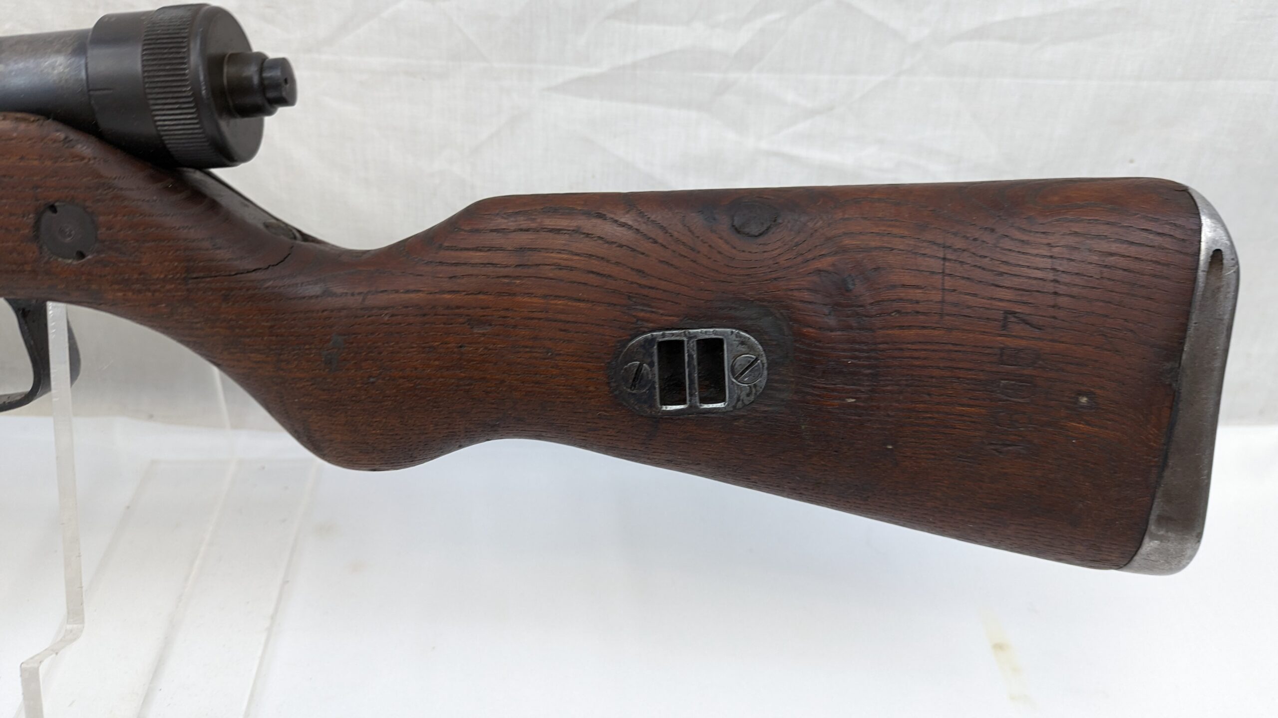 Deactivated Yugoslavian M49 SMG Submachine Gun With Drum Magazine - Image 8