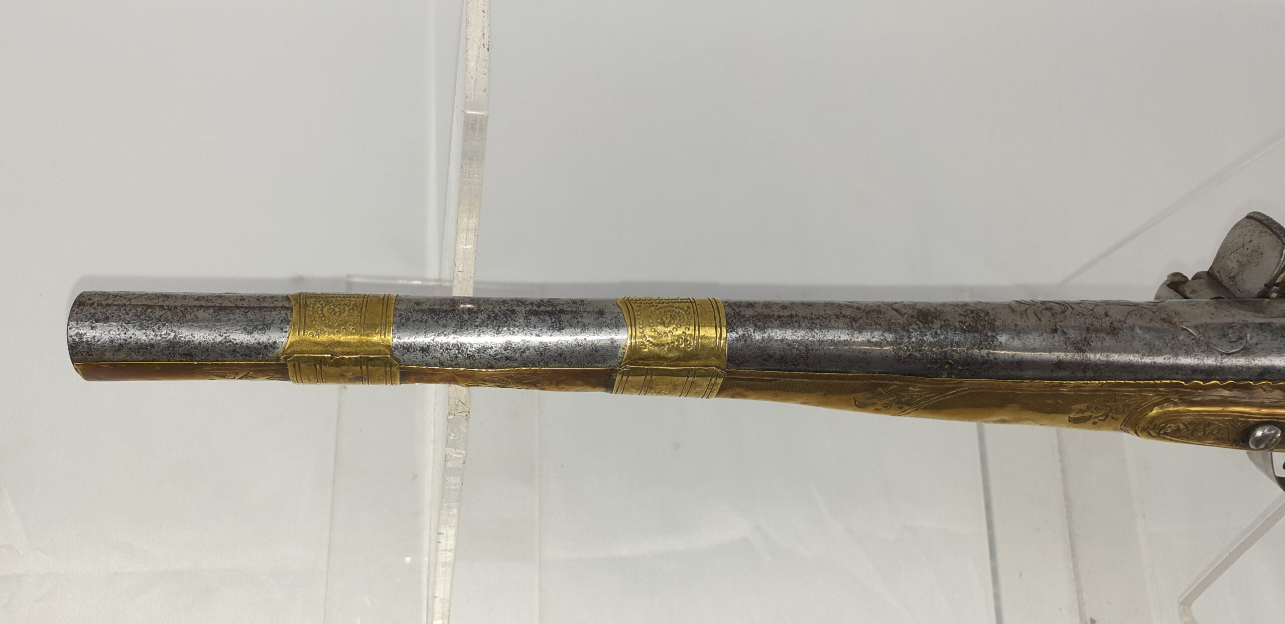 Early 19th Century Classic Albanian Miquelet Rat Tailed Pistol - Image 11