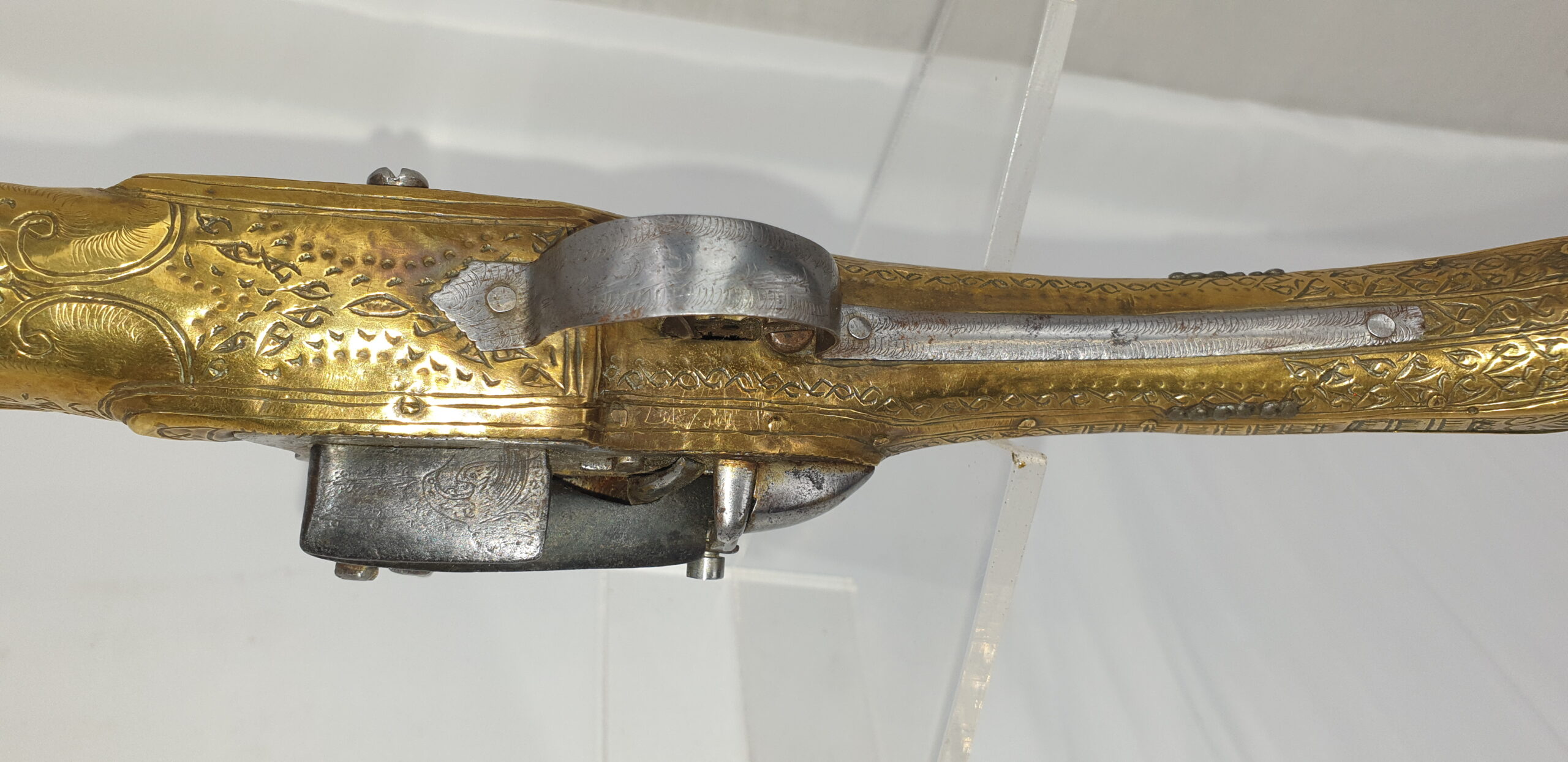 Early 19th Century Classic Albanian Miquelet Rat Tailed Pistol - Image 13
