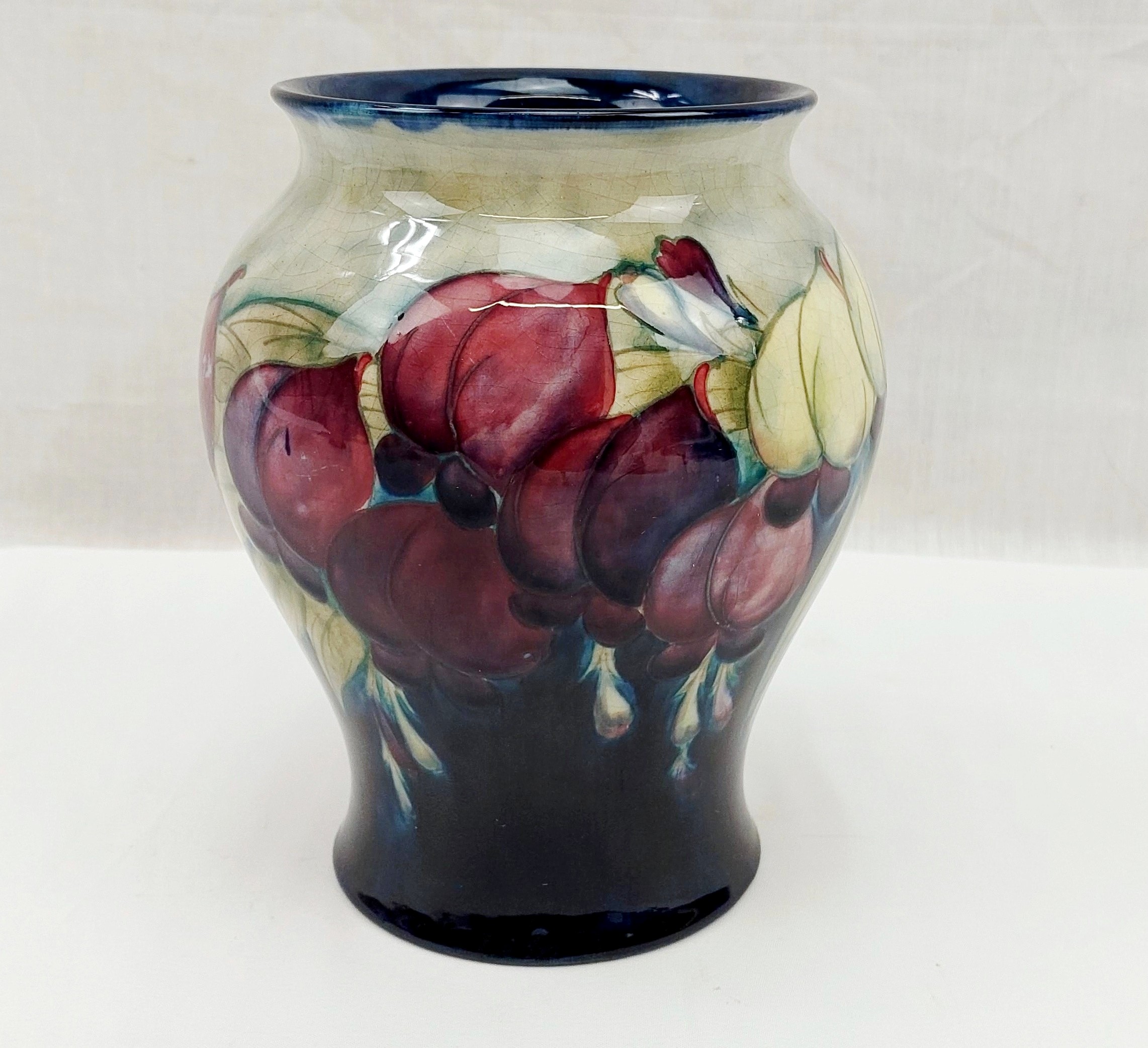Early William Moorcroft Wisteria Burslem Vase - Image 2