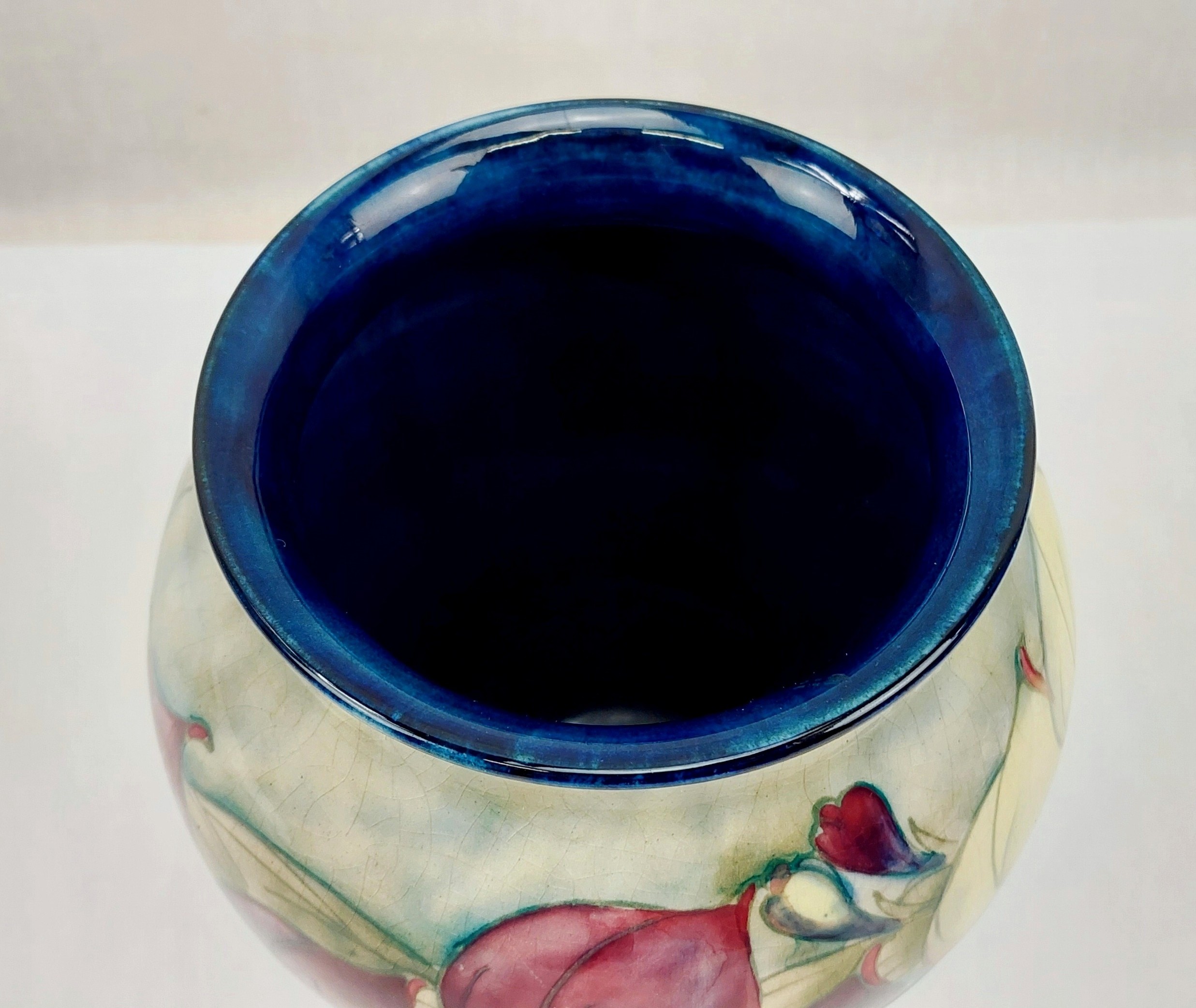 Early William Moorcroft Wisteria Burslem Vase - Image 6
