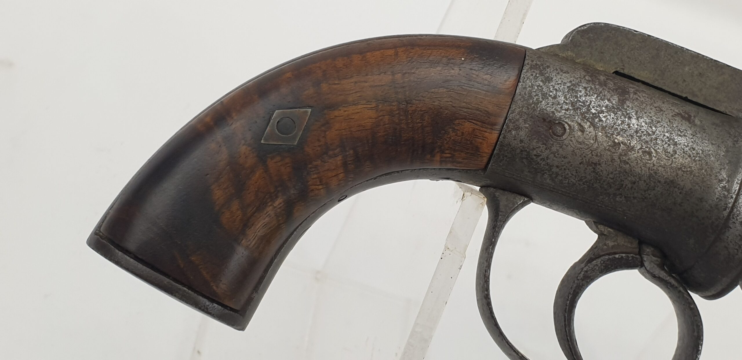 English 19th Century 6 barrel Pepperbox Revolver - Image 3