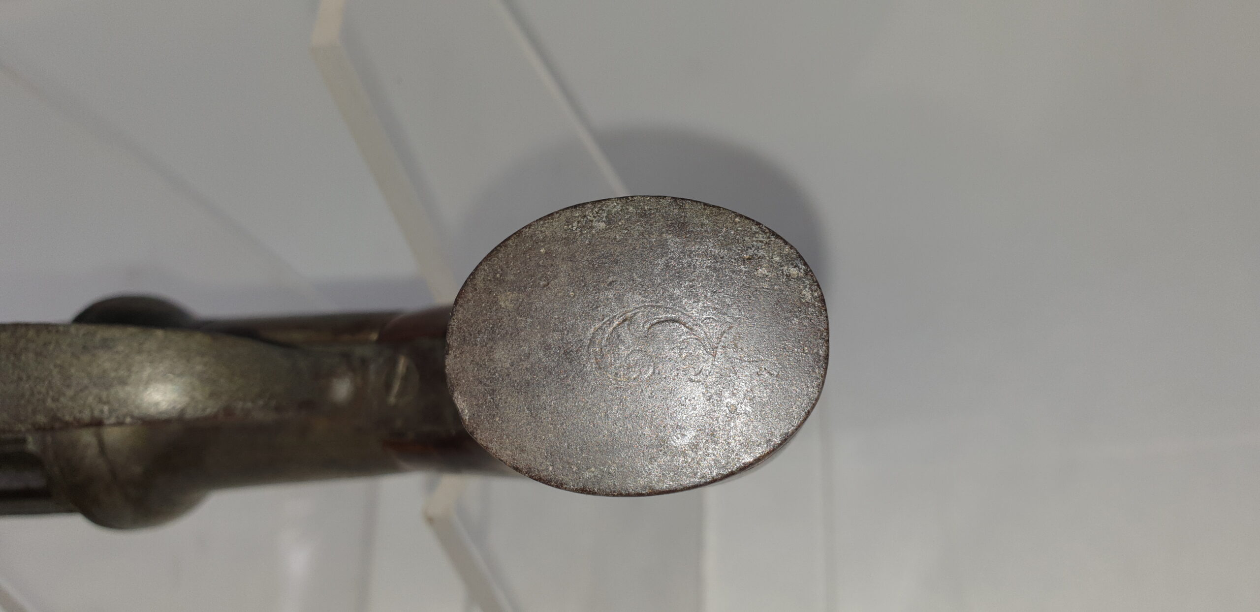 English 19th Century 6 barrel Pepperbox Revolver - Image 9