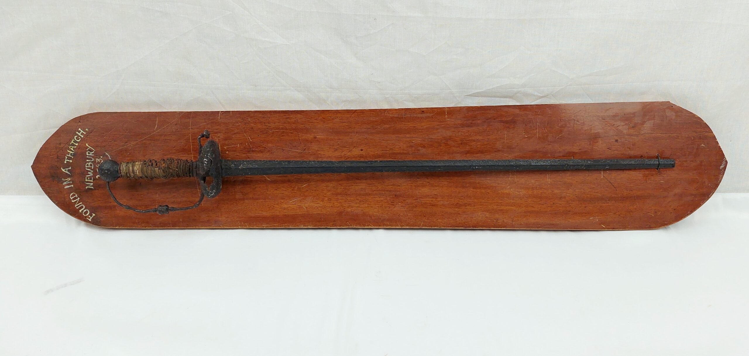 English Civil War Rapier Circa 1643 Battle Of Newbury Relic