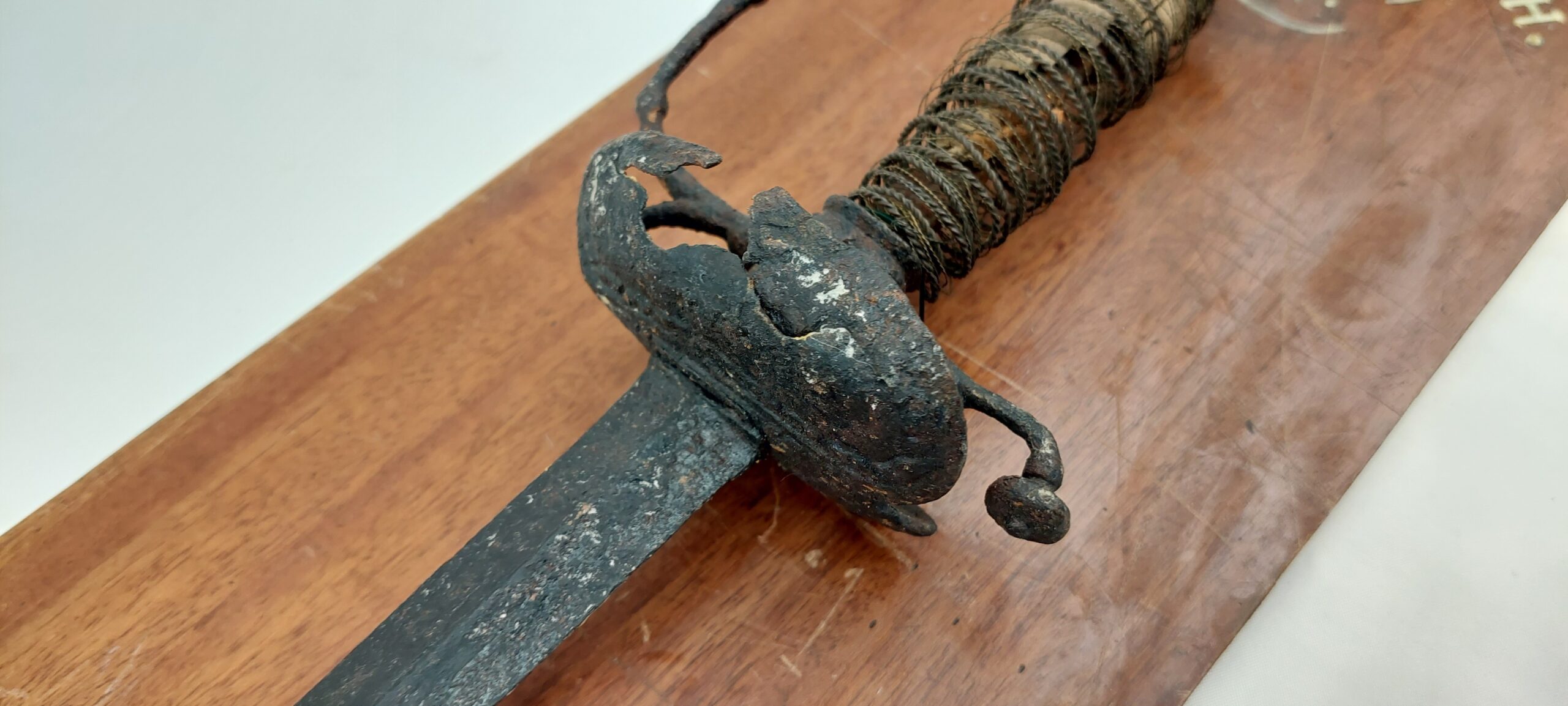 English Civil War Rapier Circa 1643 Battle Of Newbury Relic - Image 2