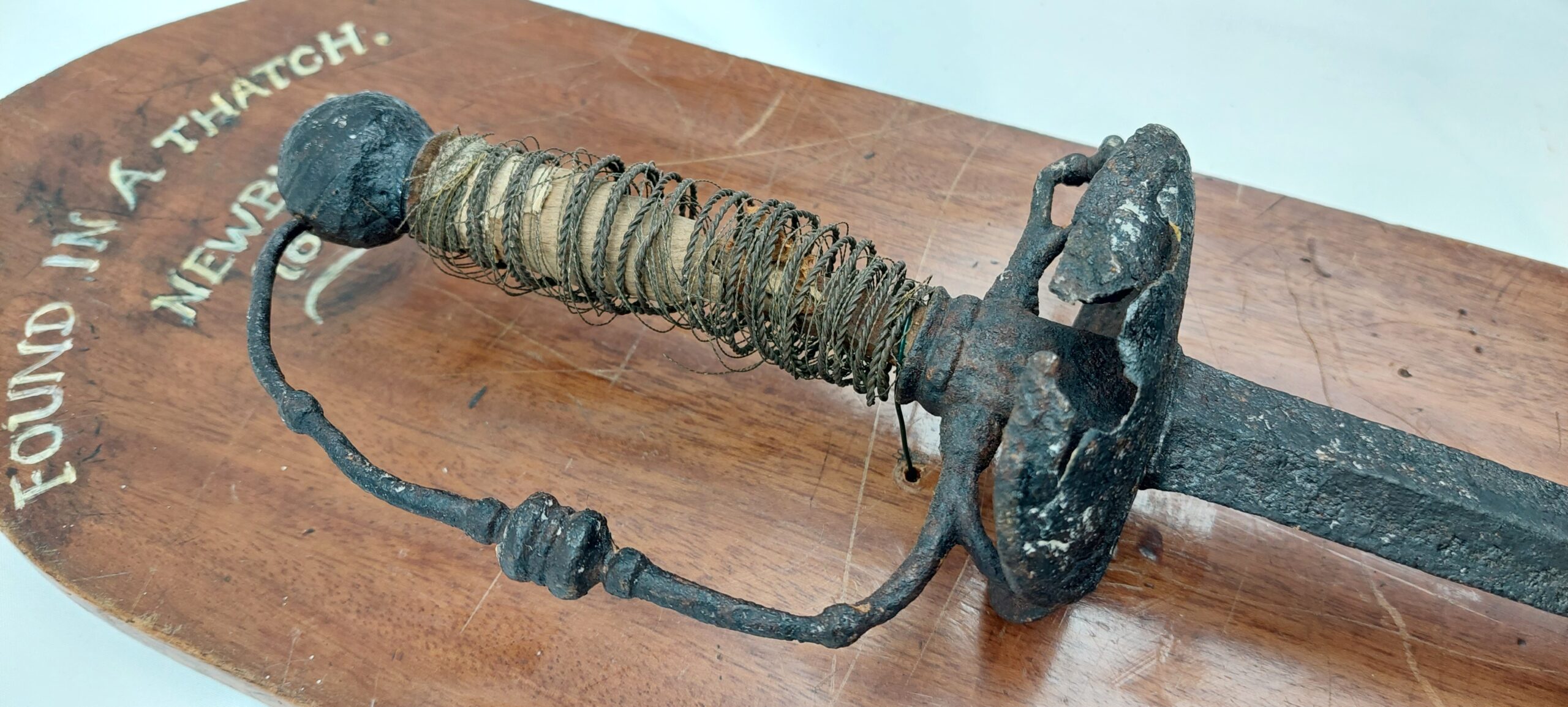 English Civil War Rapier Circa 1643 Battle Of Newbury Relic - Image 9