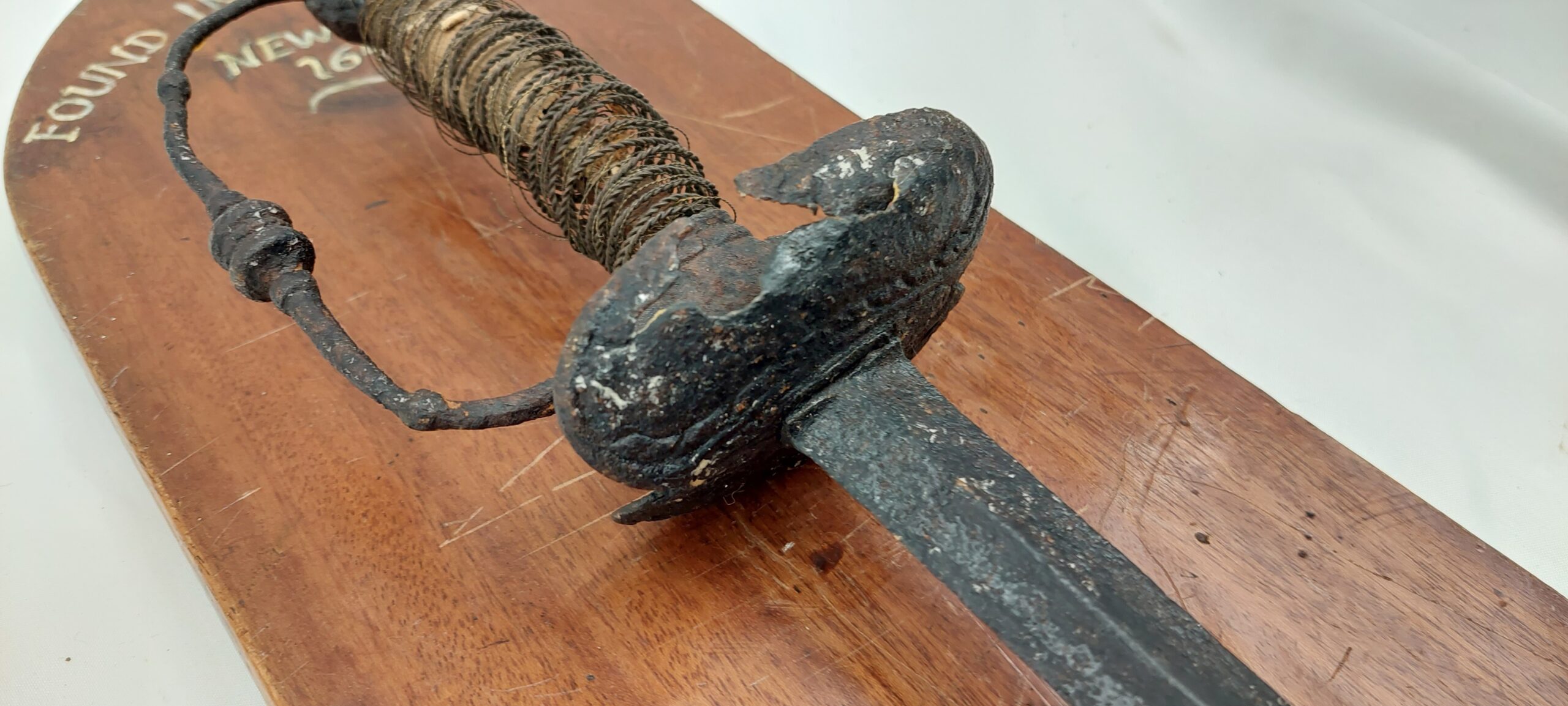 English Civil War Rapier Circa 1643 Battle Of Newbury Relic - Image 8