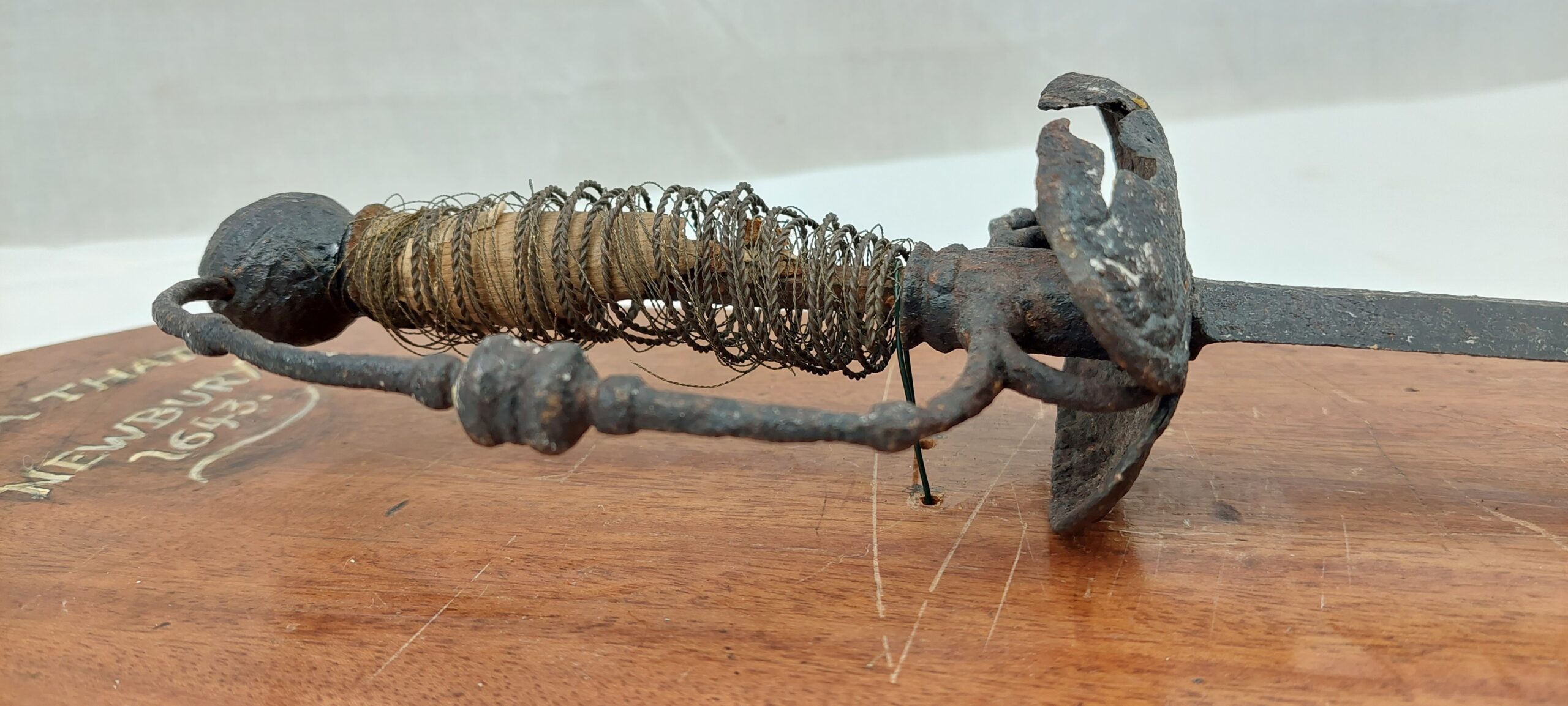 English Civil War Rapier Circa 1643 Battle Of Newbury Relic - Image 4