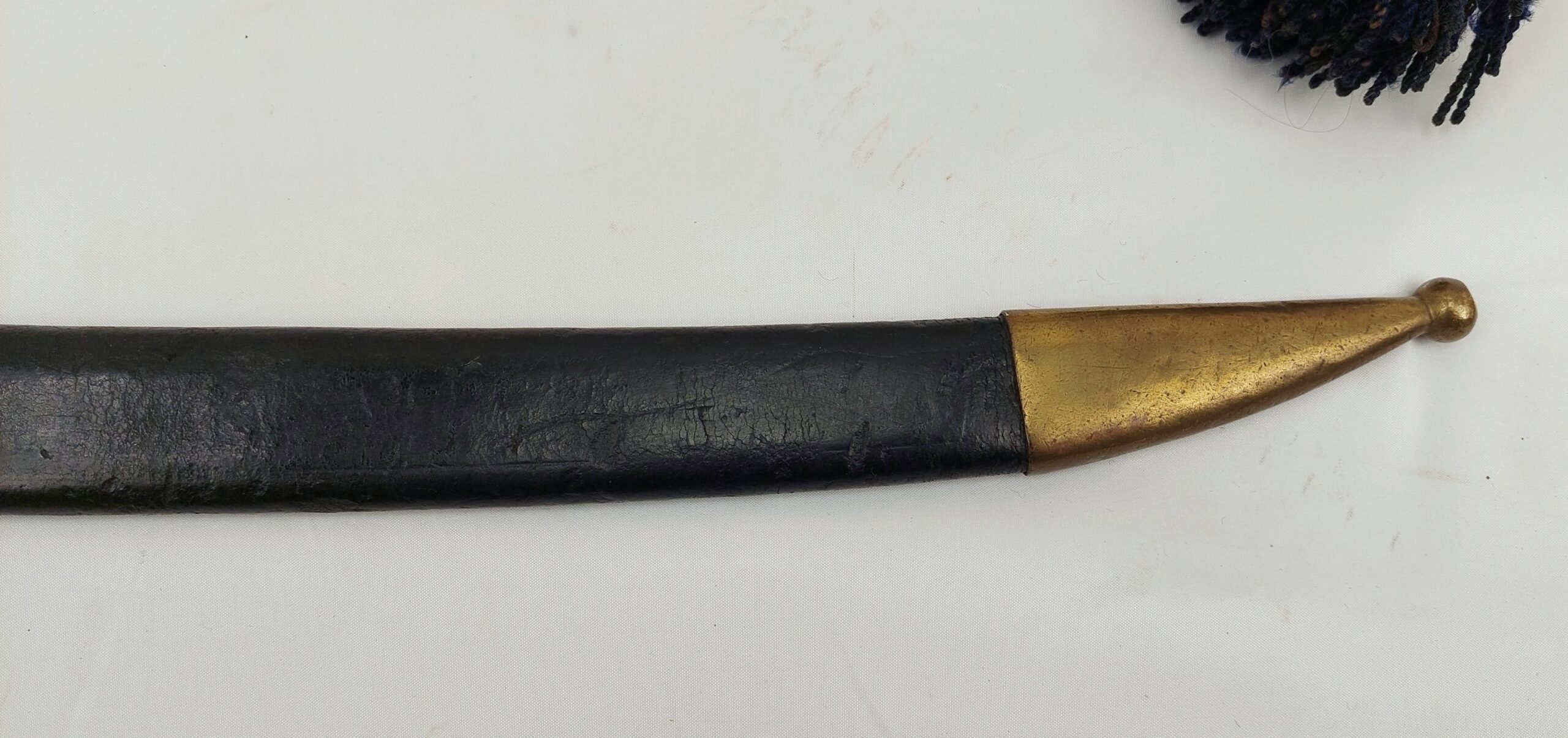 French Circa 1825 1830 Hanger Sword, Scabbard And Sword Knot - Image 4
