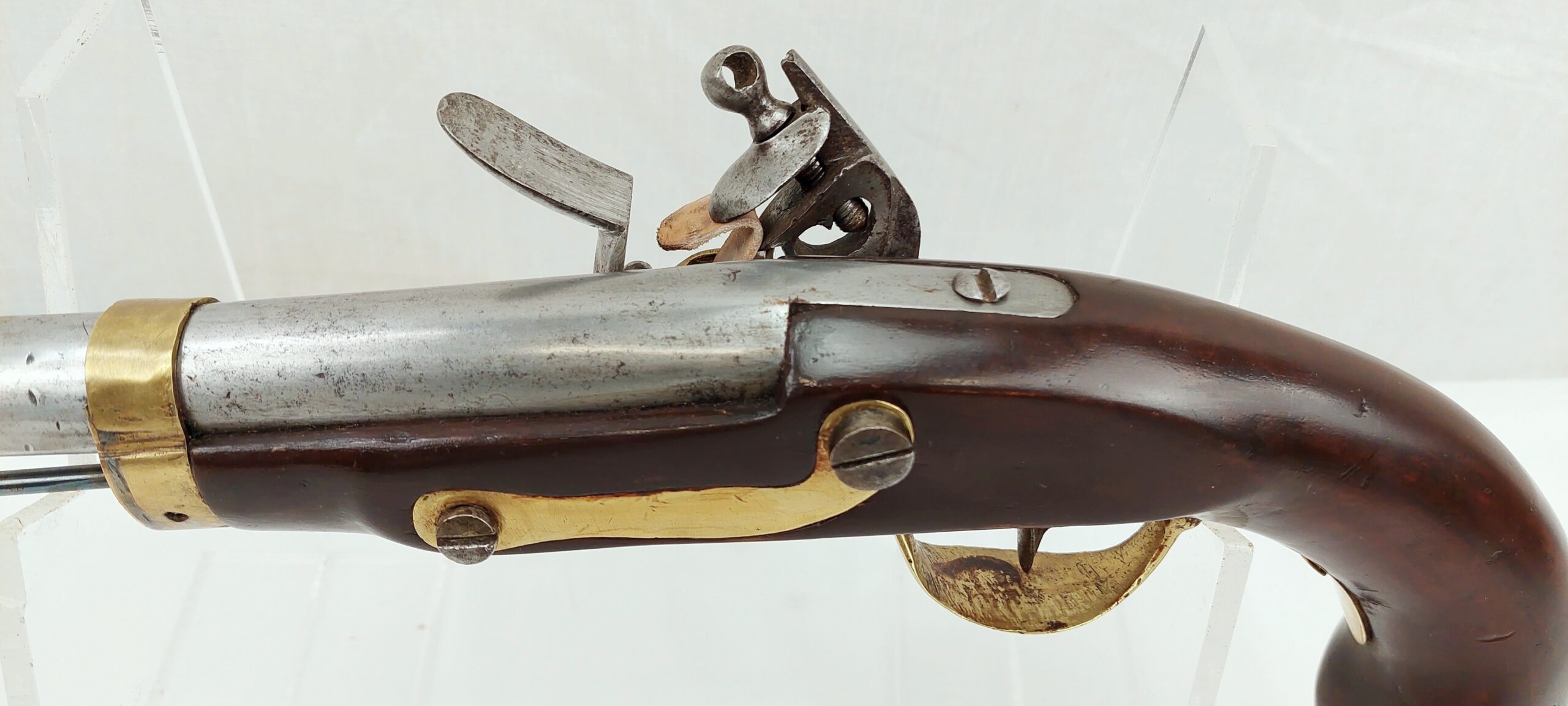 French Flintlock Pistol Pistolet Modèle An XIII - Image 4
