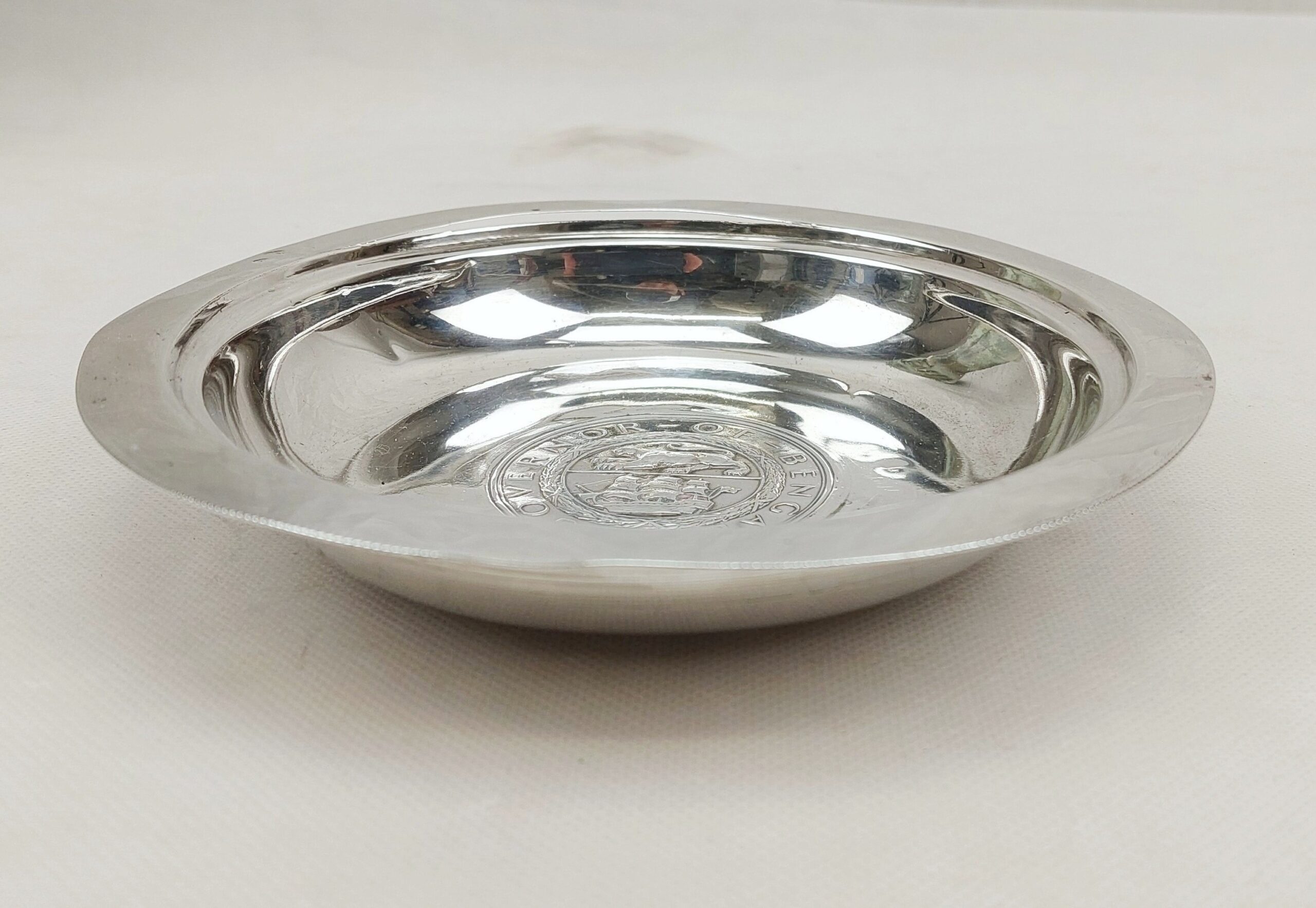 Govenor Of Bengal Silver Dish - Image 9