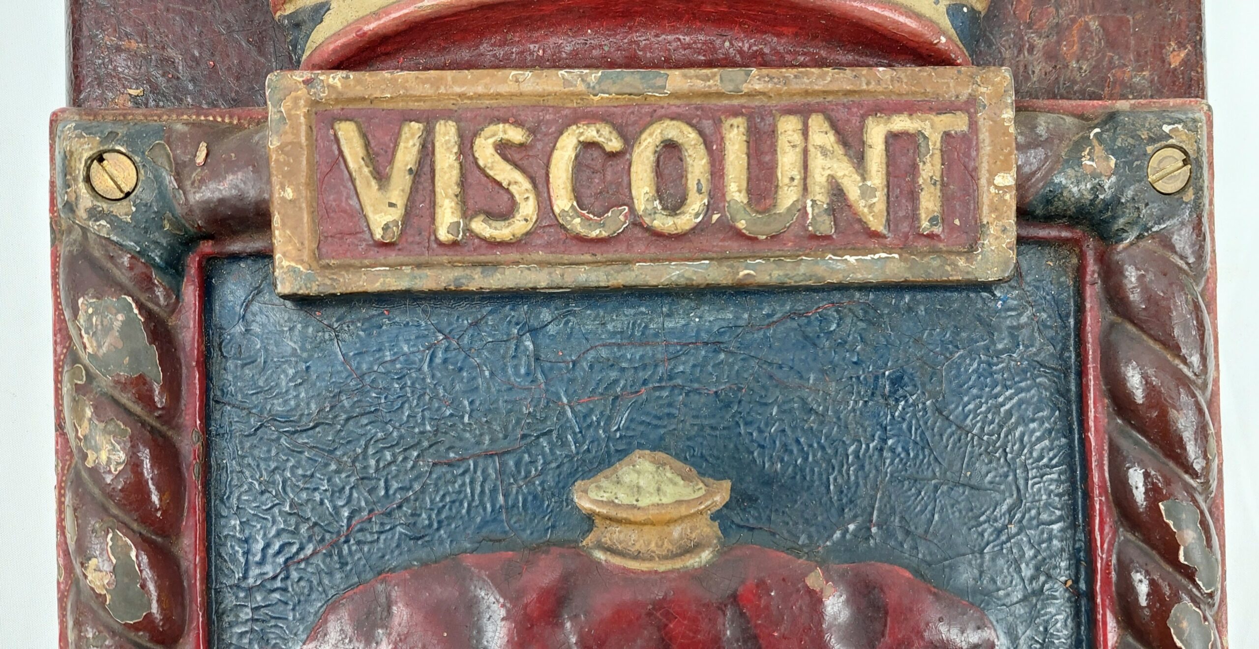 HMS Viscount (D92) V Class Destroyer Bridge Screen Badge - Image 5