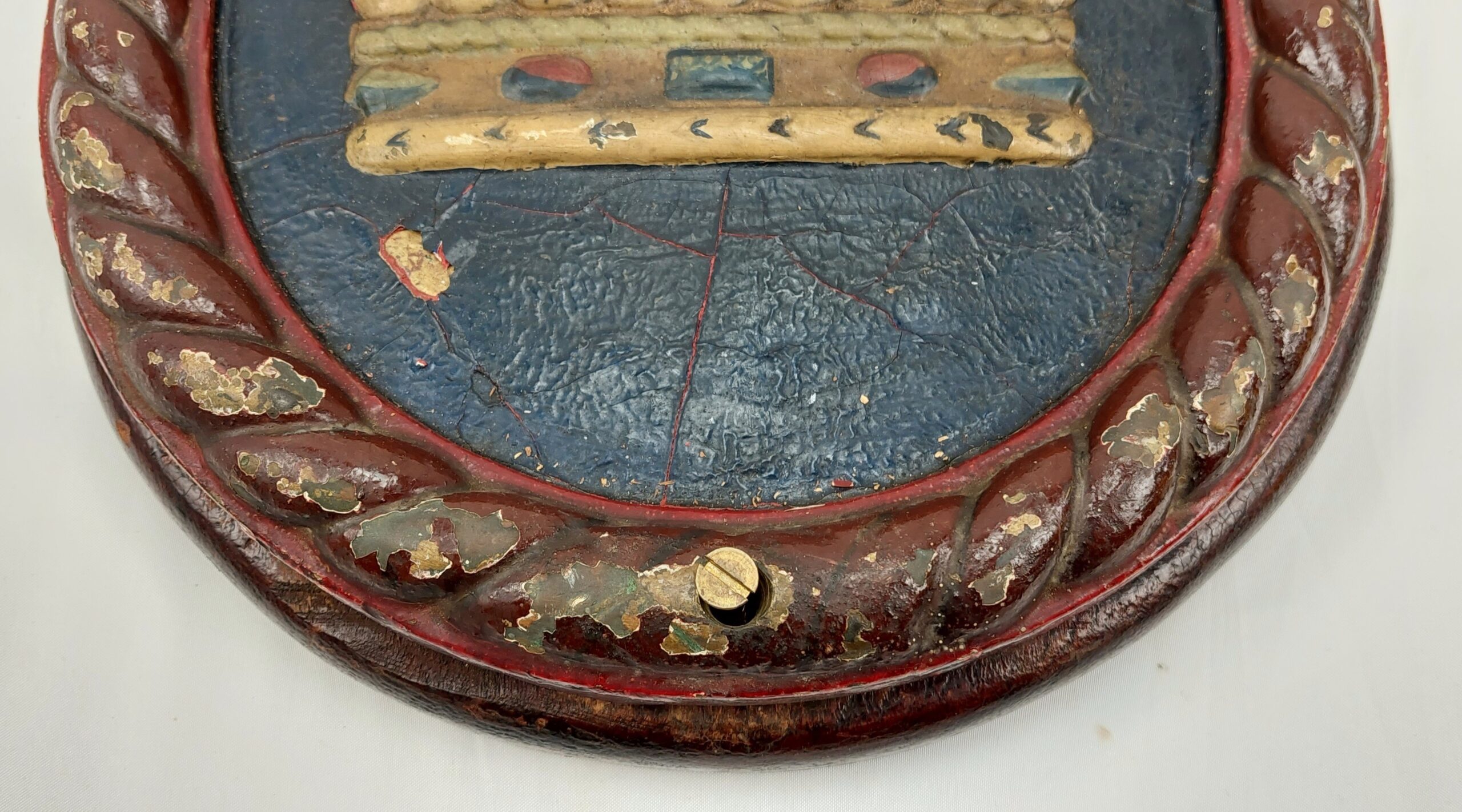 HMS Viscount (D92) V Class Destroyer Bridge Screen Badge - Image 3
