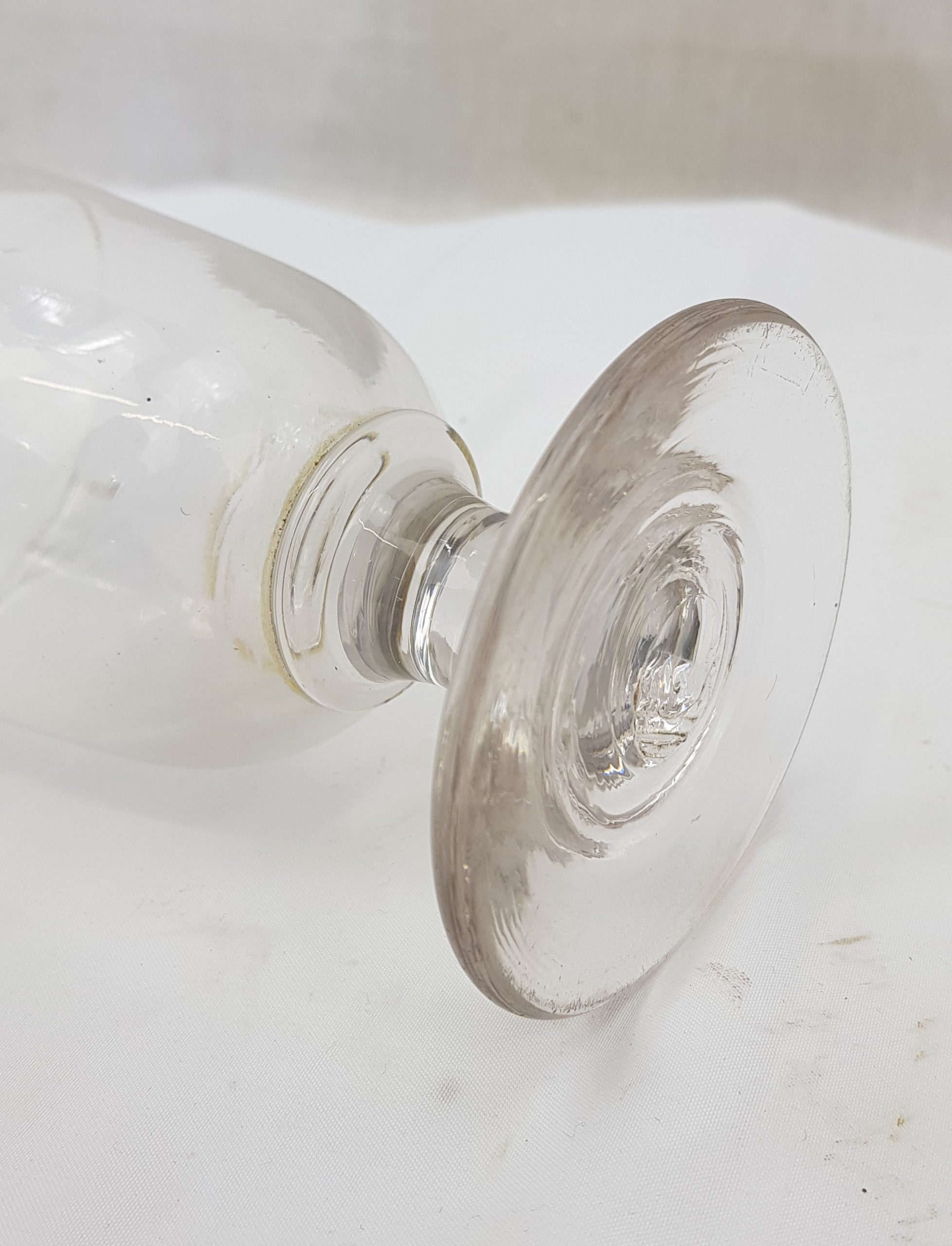 Heavy Georgian Rummer Glass - Image 3