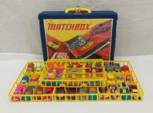 1971 Matchbox Superfast Carry Case With 48 Lesney And Matchbox Models