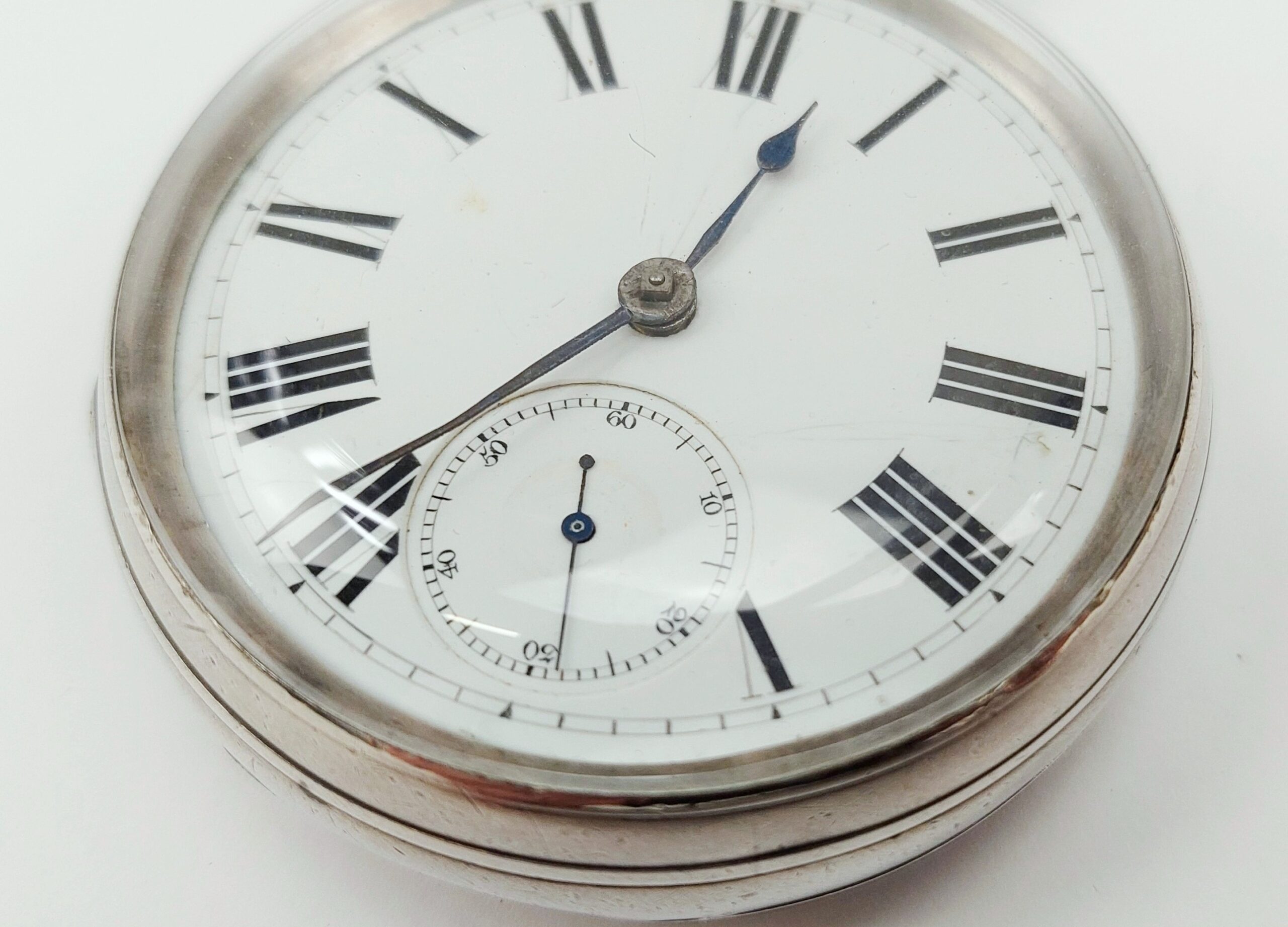 London 1877 Silver Pocket Watch - Image 14