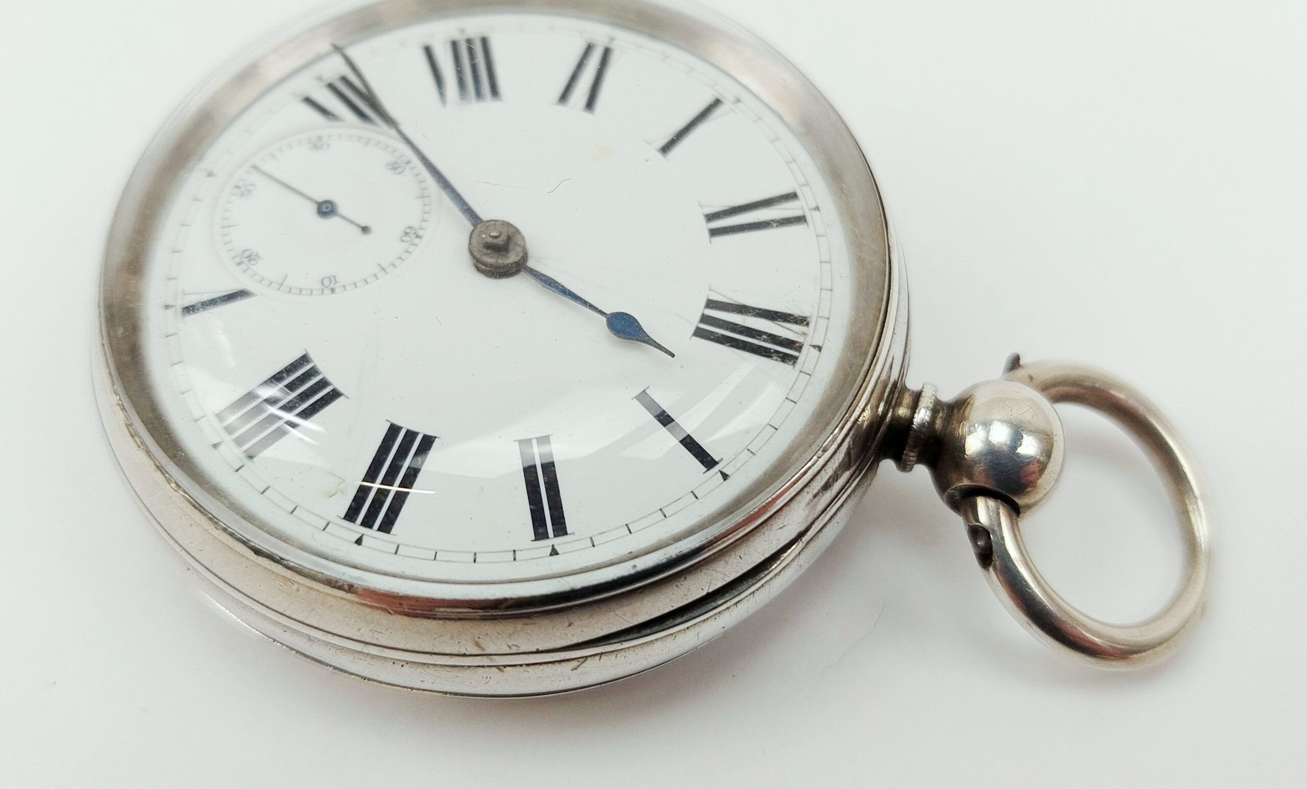 London 1877 Silver Pocket Watch - Image 13