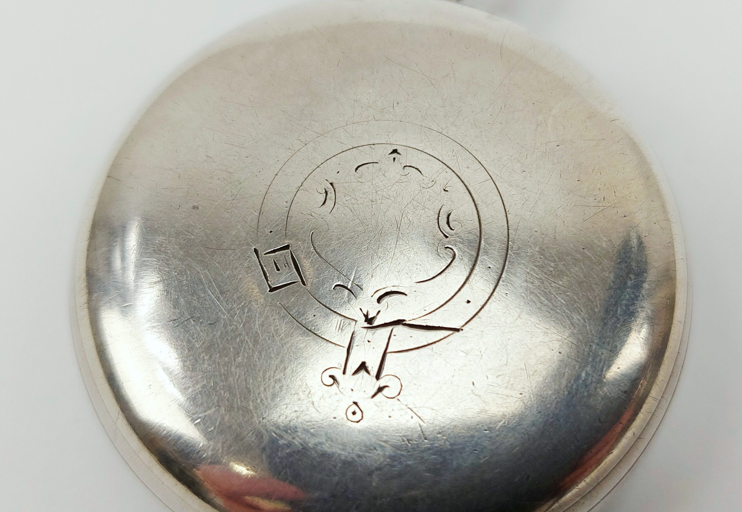 London 1877 Silver Pocket Watch - Image 8