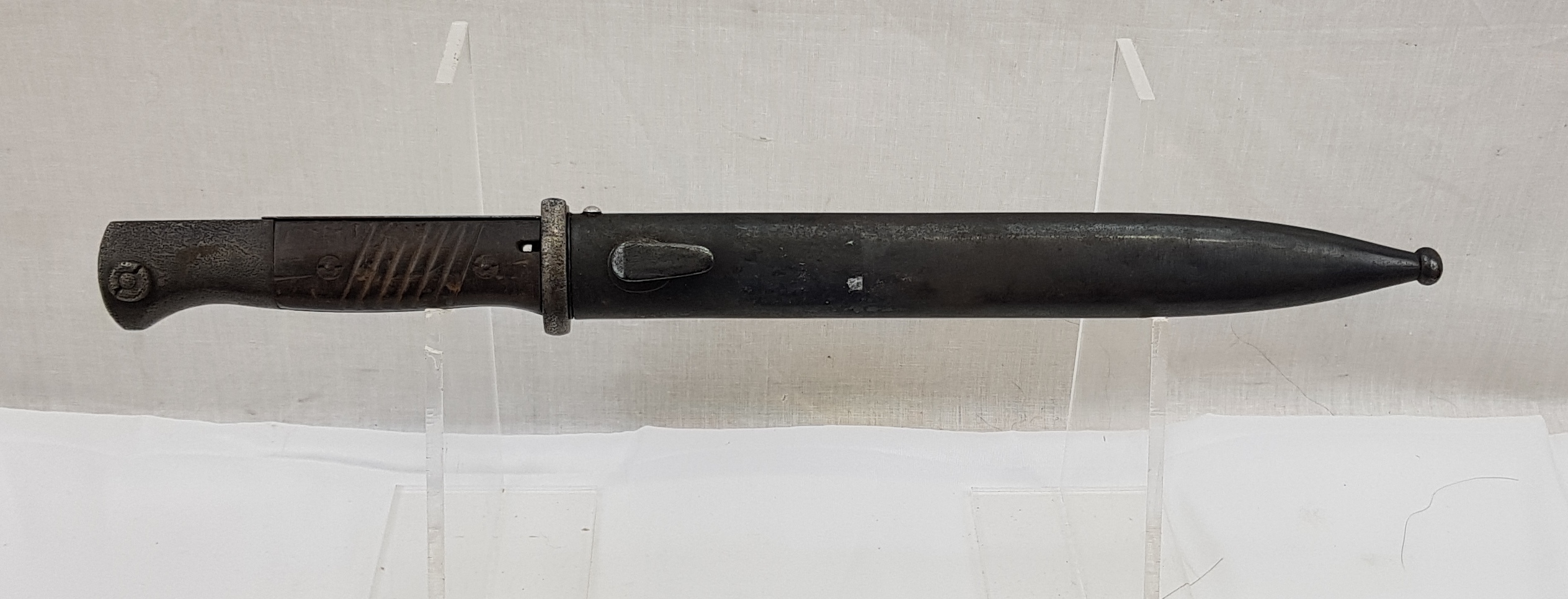 Original WW2 Geman Mauser K98 Rifle Bayonet S84/98 sn. 5628