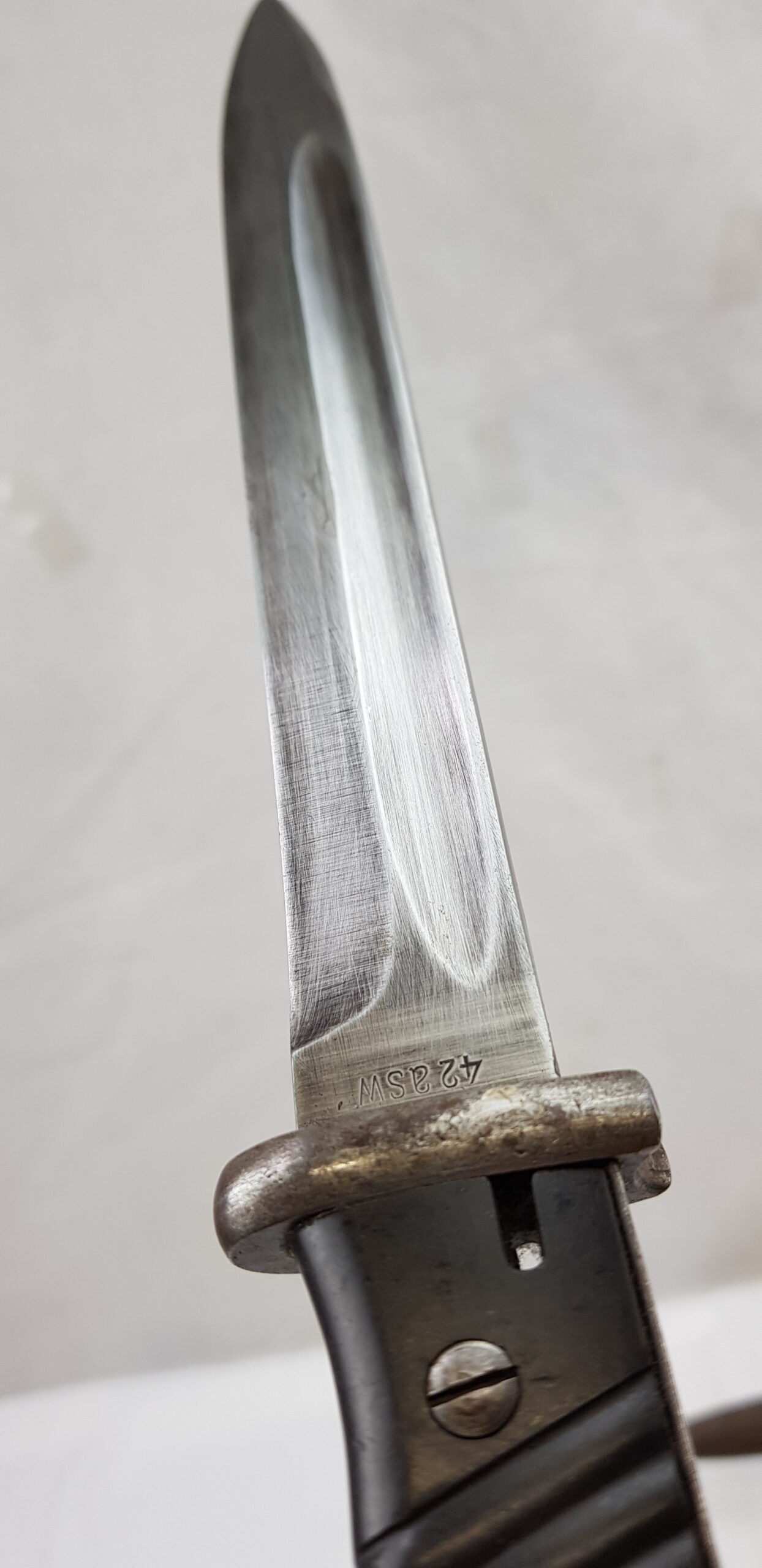 1942 Dated WW2 German Mauser K98 Rifle Bayonet S84/98 sn.7553z - Image 9