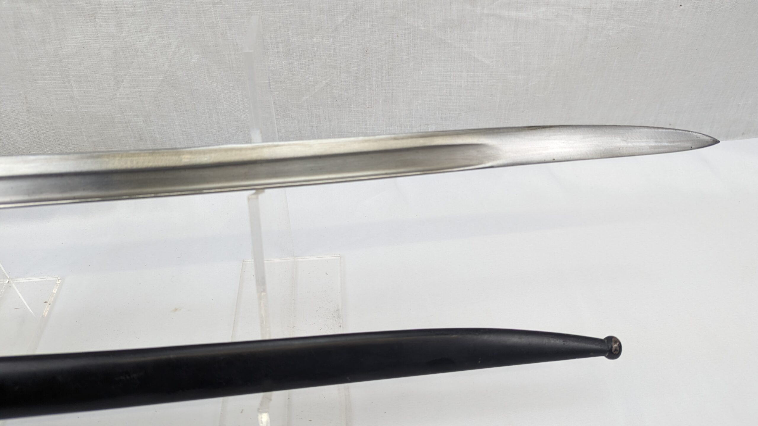 Portuguese Model 1886 Kropatschek Rifle Sword Bayonet - Image 14