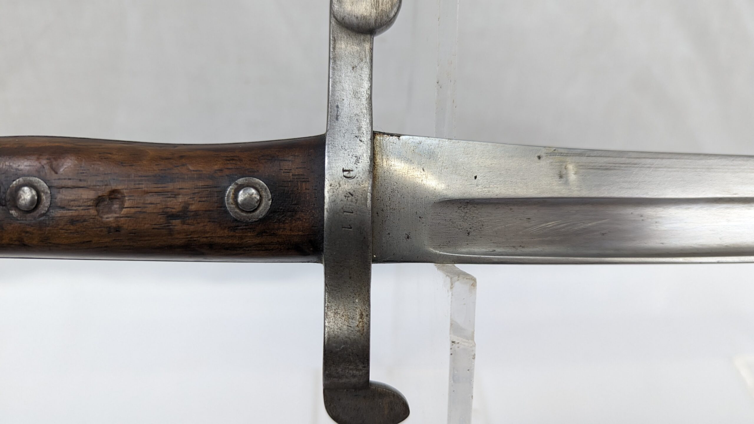 Portuguese Model 1886 Kropatschek Rifle Sword Bayonet - Image 15
