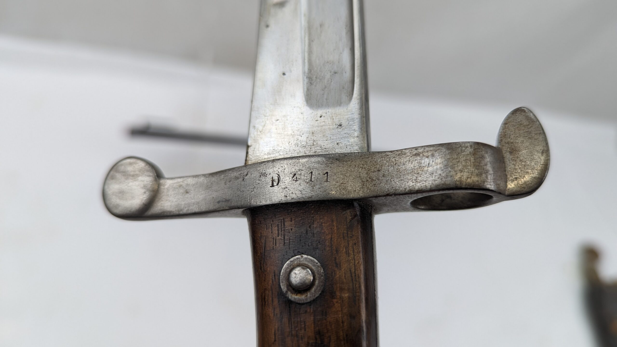 Portuguese Model 1886 Kropatschek Rifle Sword Bayonet - Image 17