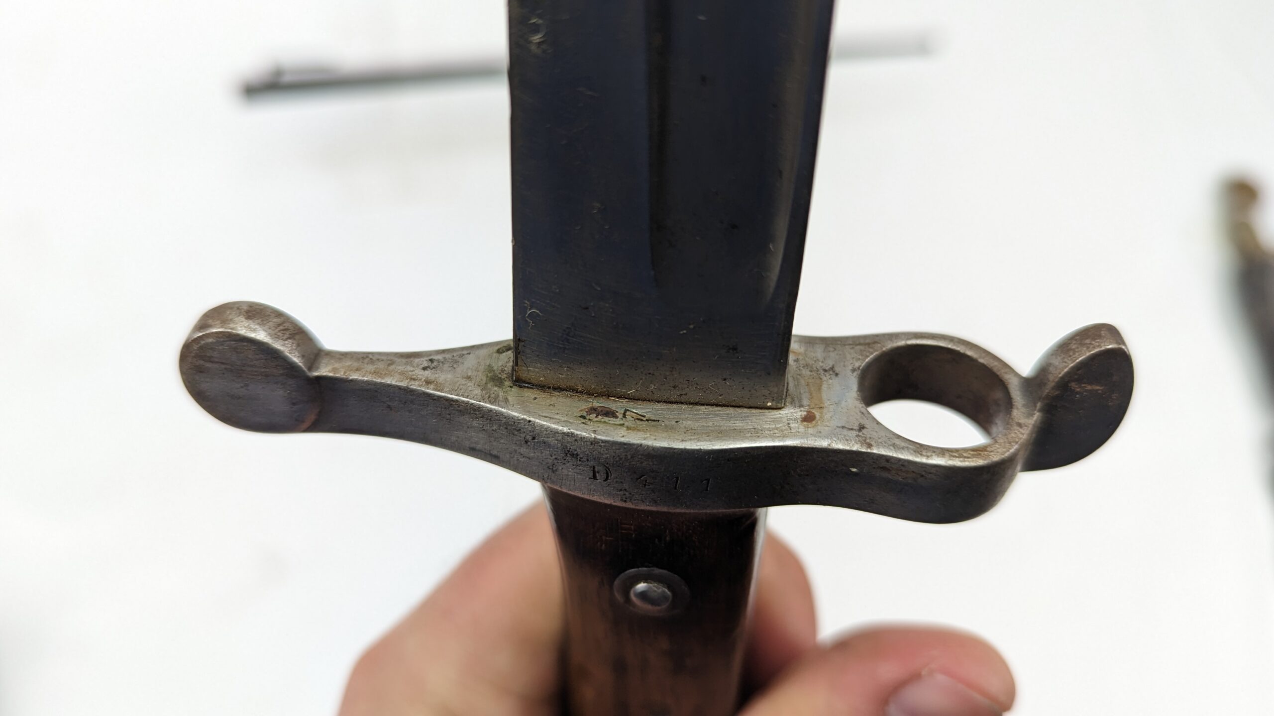 Portuguese Model 1886 Kropatschek Rifle Sword Bayonet - Image 19
