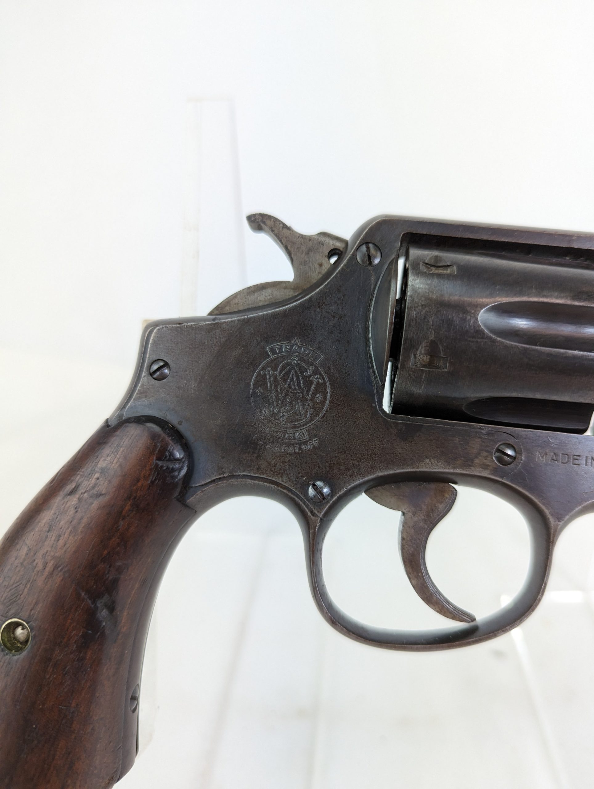 Original US WW2 Lend Lease S&W Model 10 Revolver - Image 2