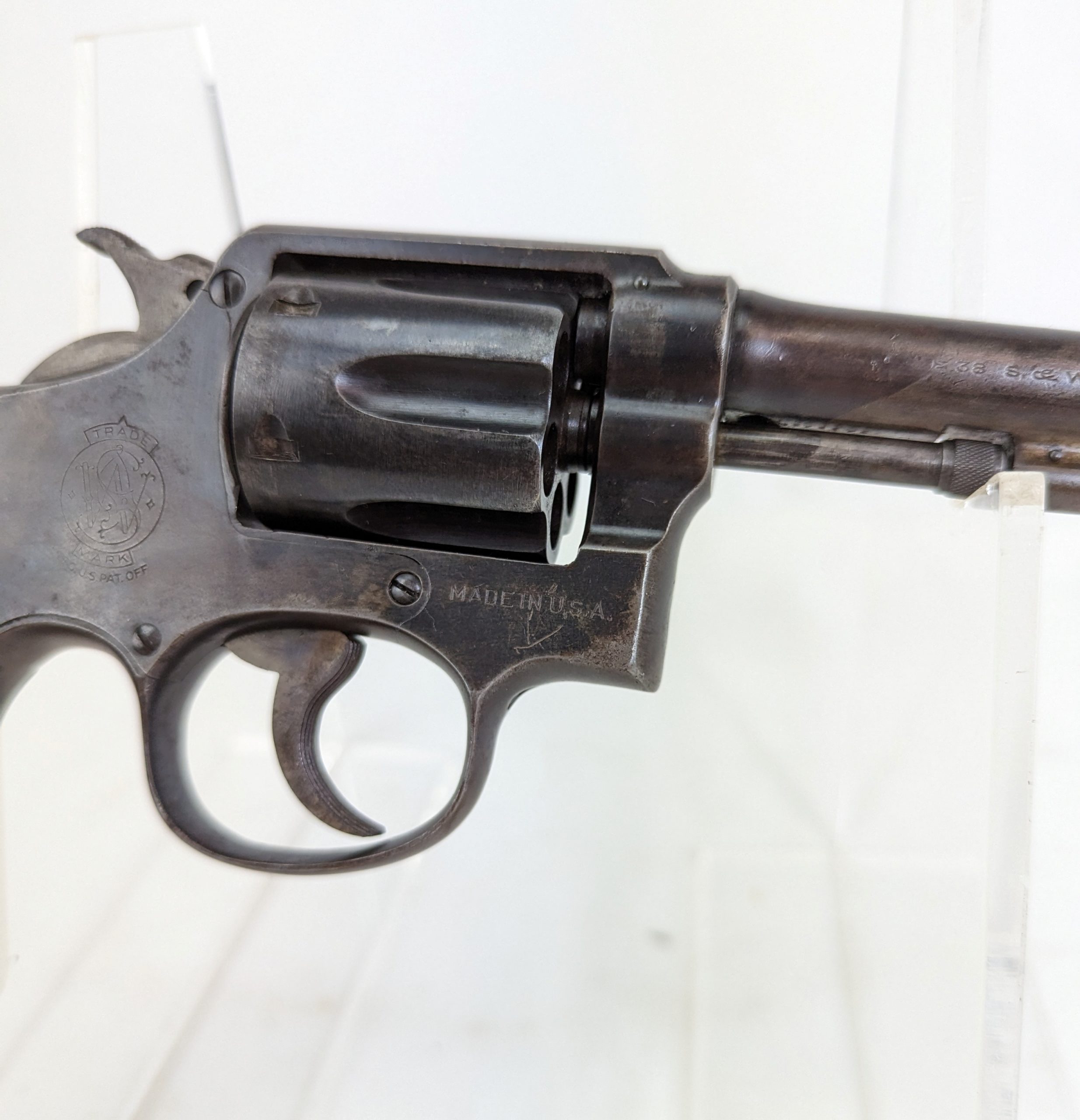 Original US WW2 Lend Lease S&W Model 10 Revolver - Image 3
