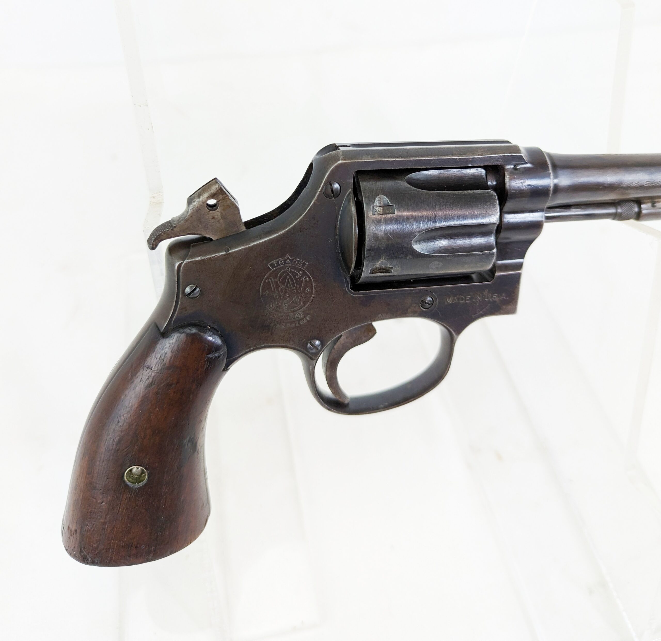 Original US WW2 Lend Lease S&W Model 10 Revolver - Image 4