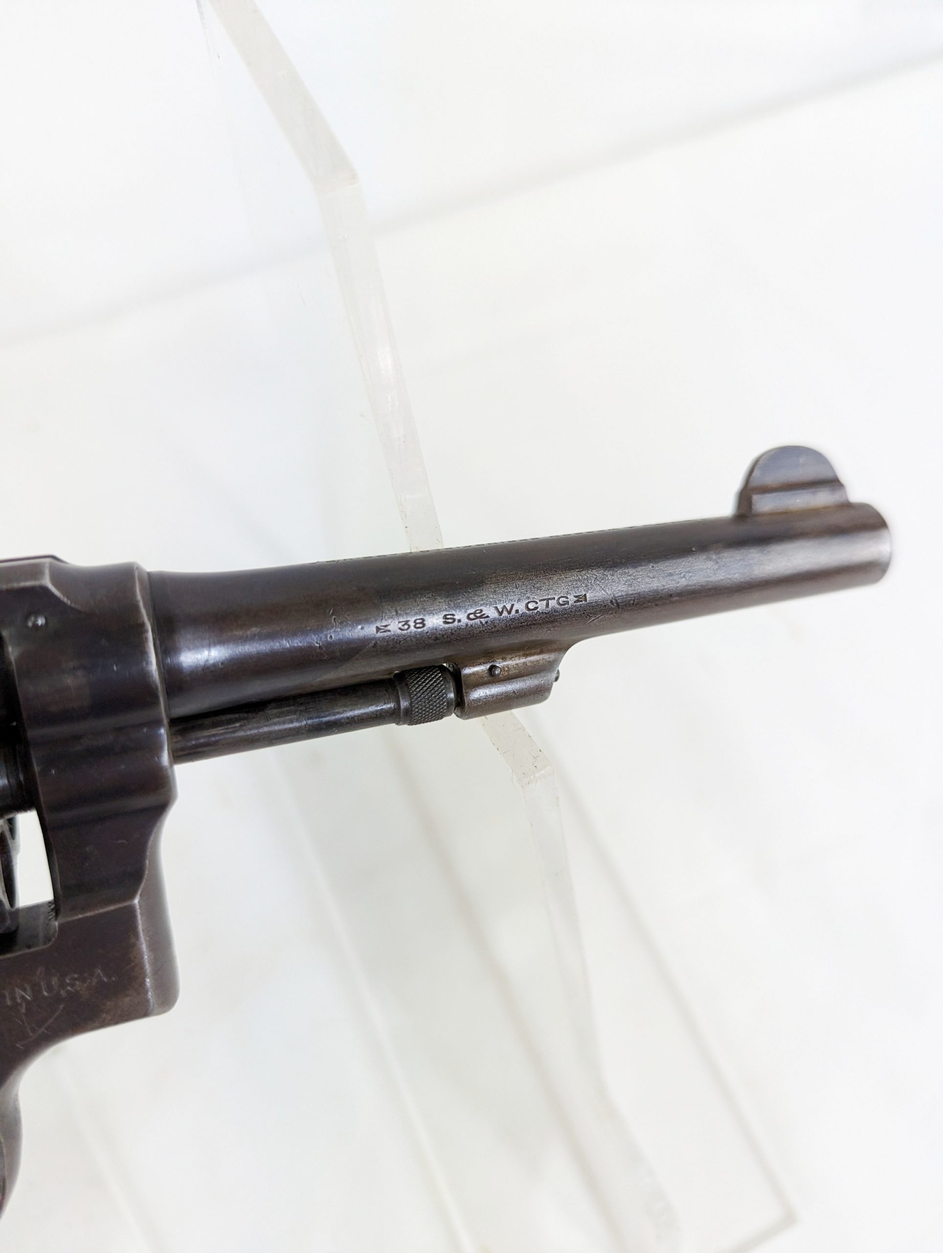 Original US WW2 Lend Lease S&W Model 10 Revolver - Image 8