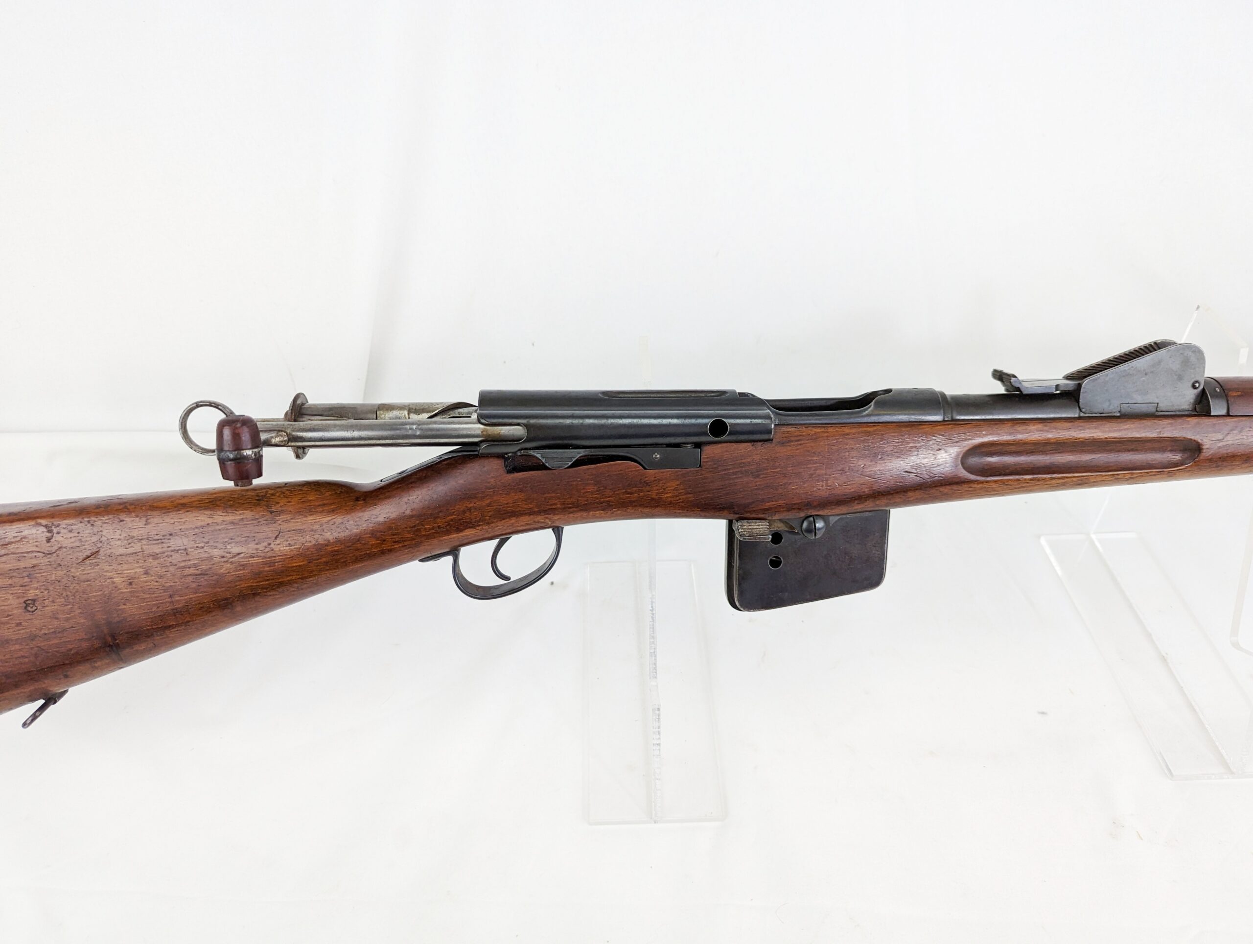 Swiss 1889 Schmidt Rubin Straight Pull Rifle with Matching Numbers - Image 3