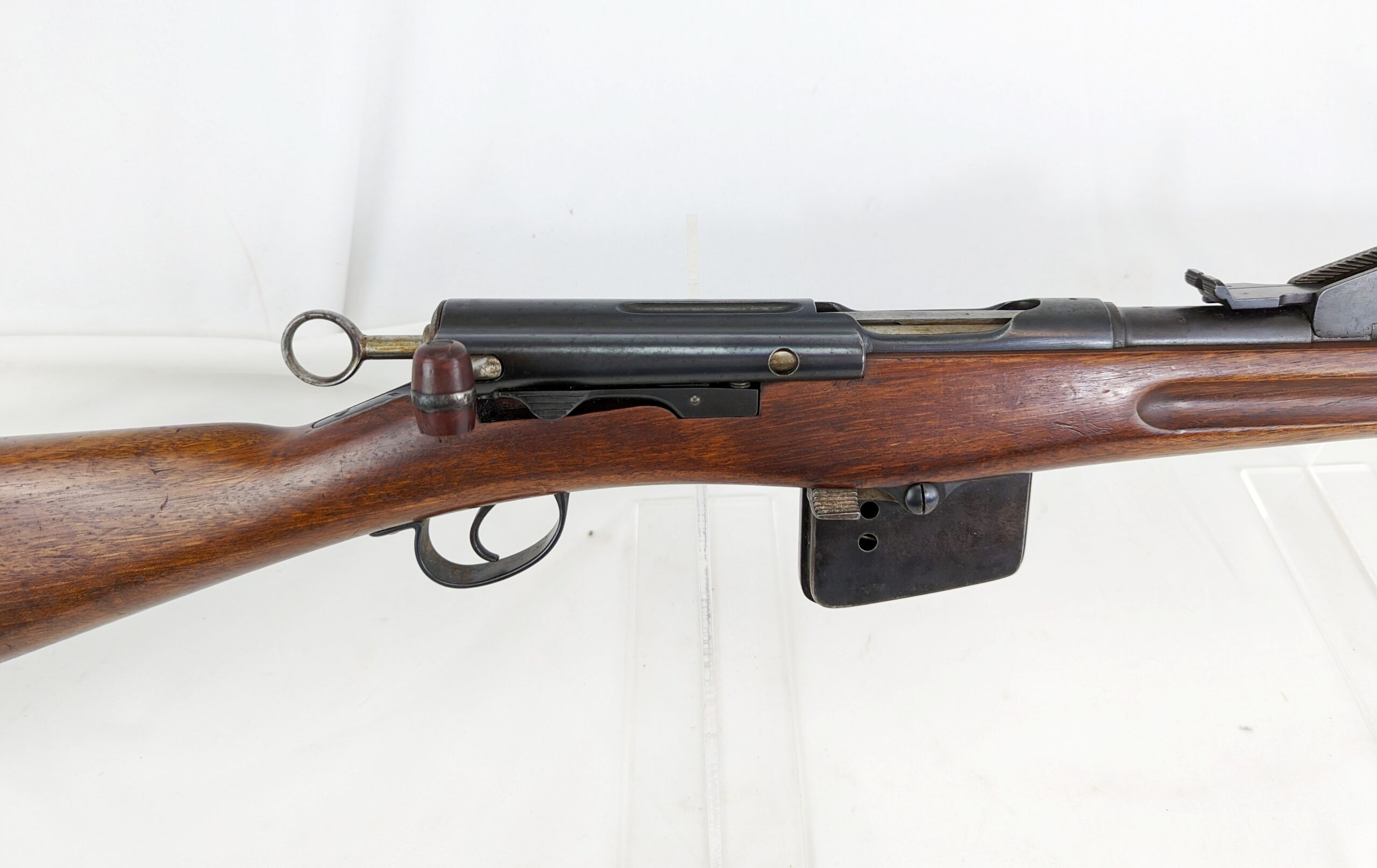 Swiss 1889 Schmidt Rubin Straight Pull Rifle with Matching Numbers - Image 4