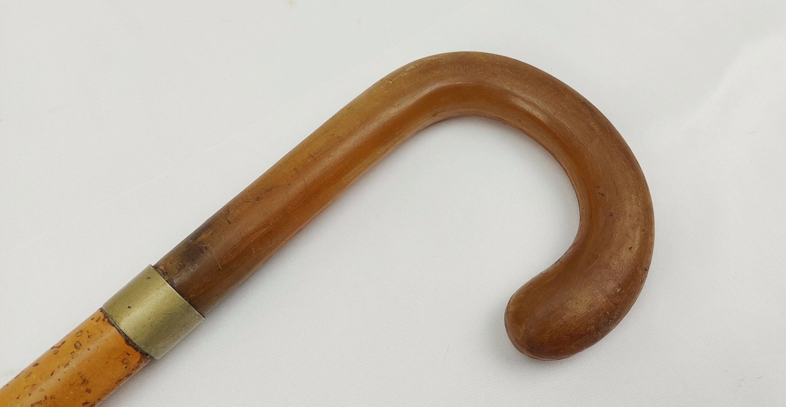 Rams Horn Vintage Walking Stick - Image 7