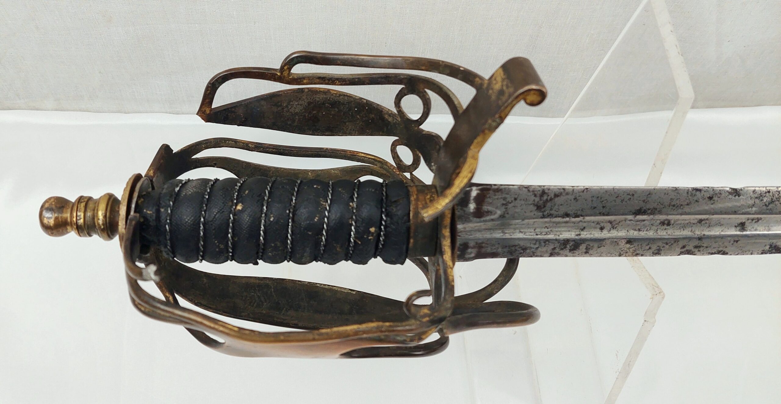 Relic Condition 1798 Pattern Scottish Highlanders Officers Broadsword - Image 19