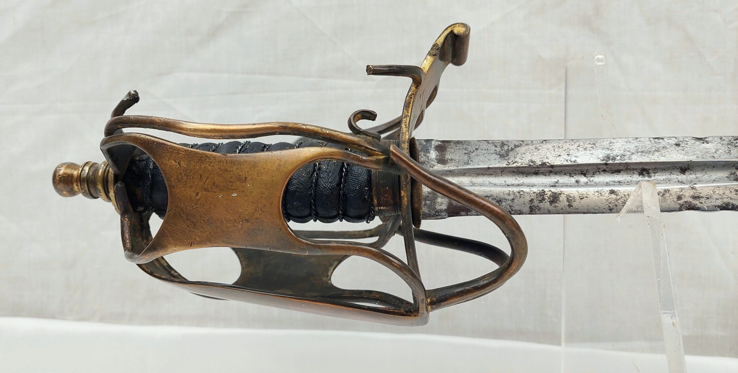 Relic Condition 1798 Pattern Scottish Highlanders Officers Broadsword - Image 18