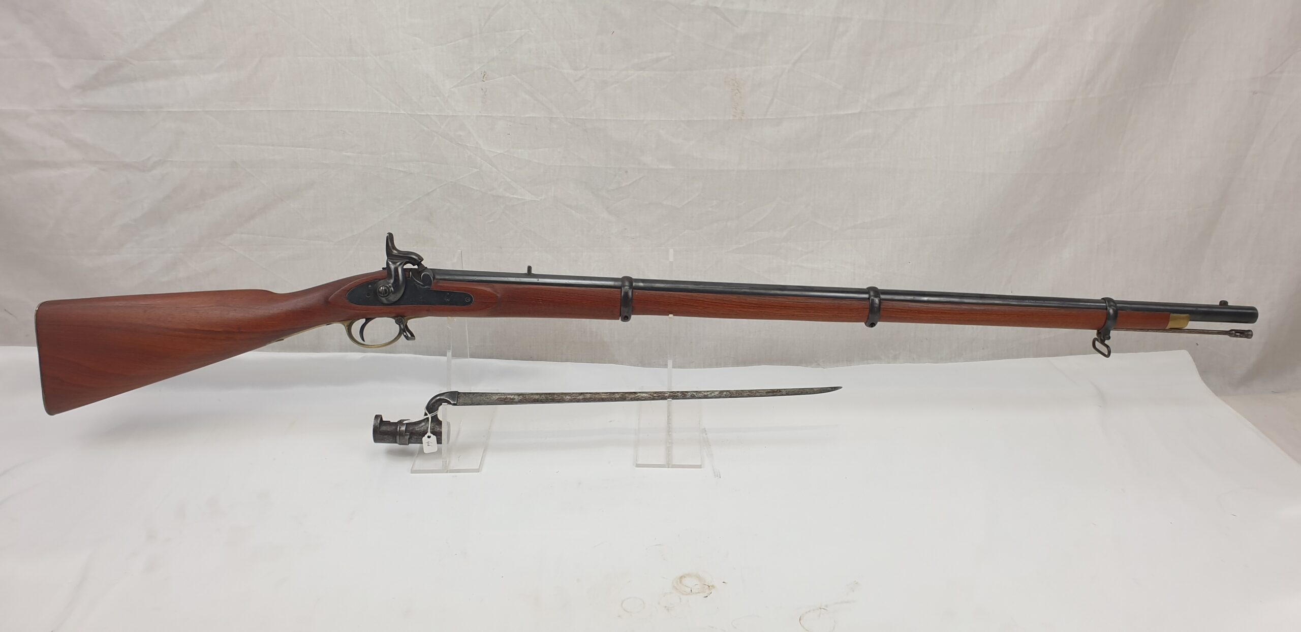 Three Band Mark III Enfield Pattern 1853 Smooth Bore Sepoy Musket