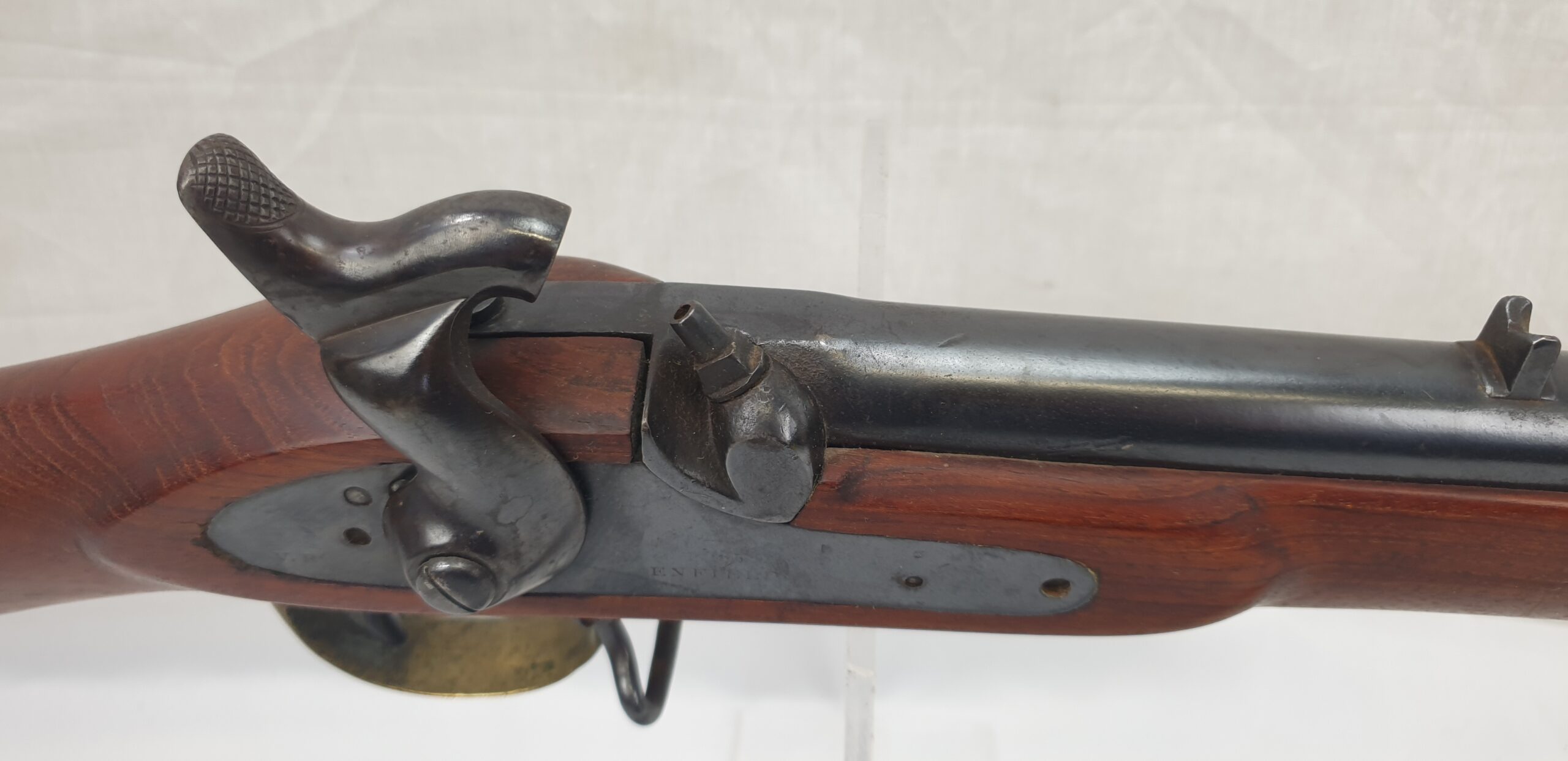 Three Band Mark III Enfield Pattern 1853 Smooth Bore Sepoy Musket - Image 10