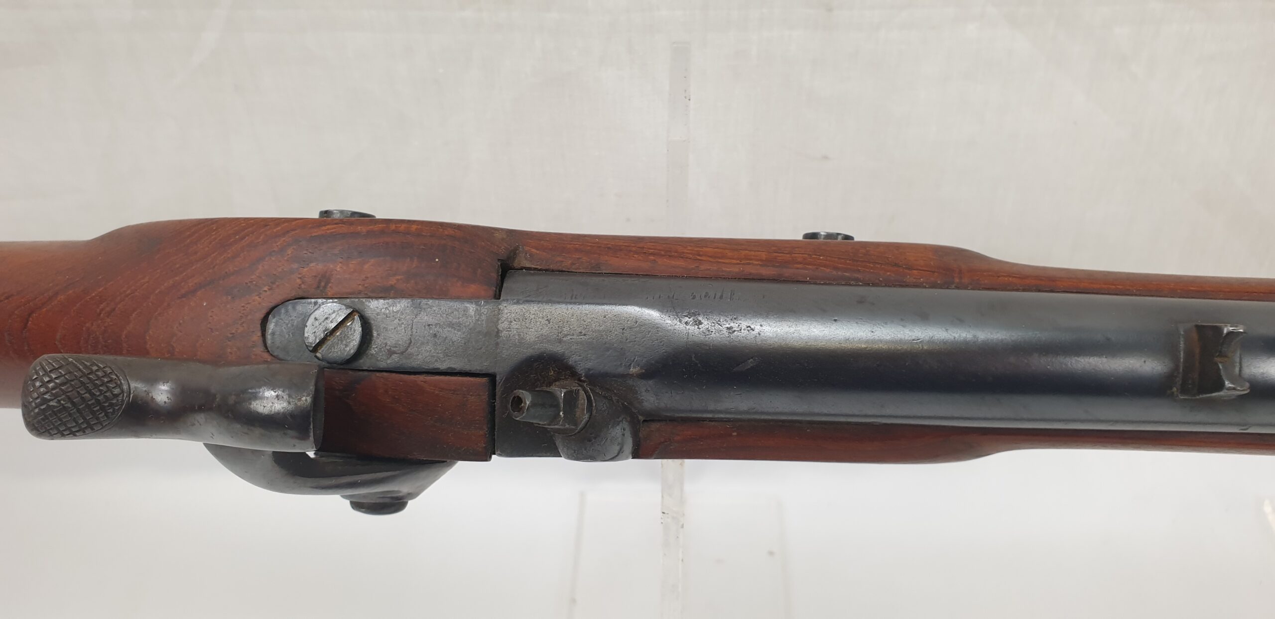 Three Band Mark III Enfield Pattern 1853 Smooth Bore Sepoy Musket - Image 12
