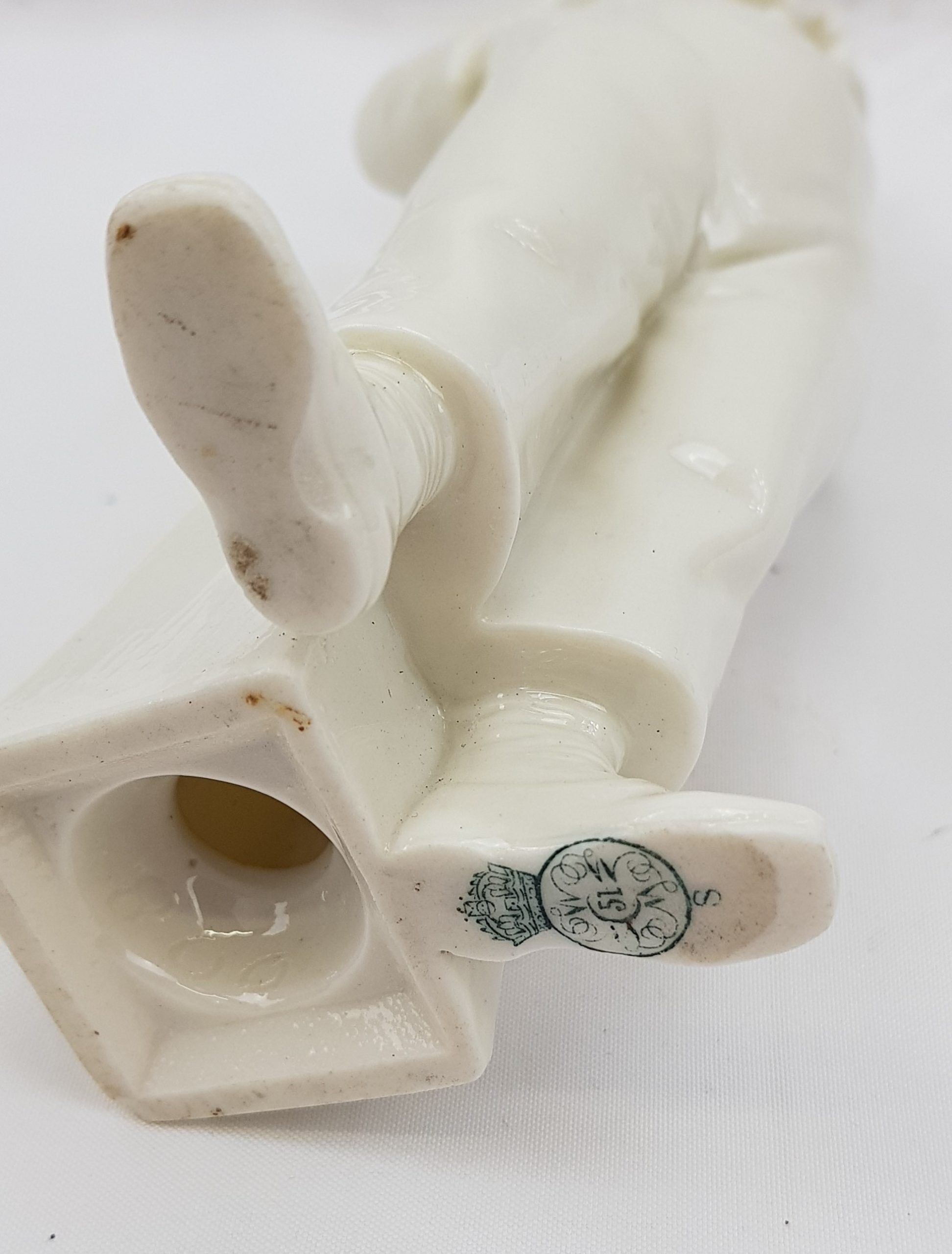 Victorian Royal Worcester James Hadley Boy Sugar Sifter - Image 3