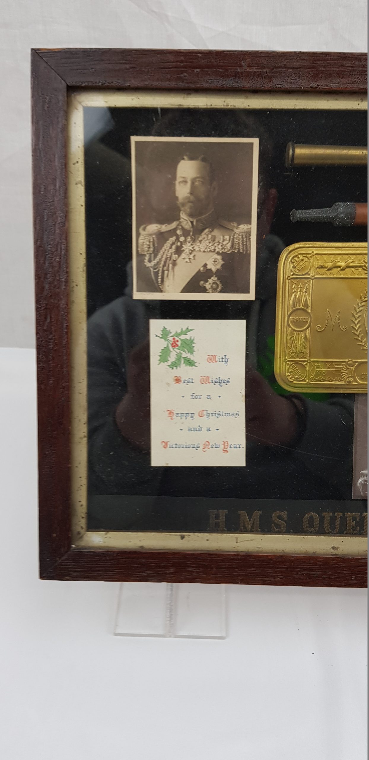 WW1 Princess Mary Tin Framed Display - Image 13