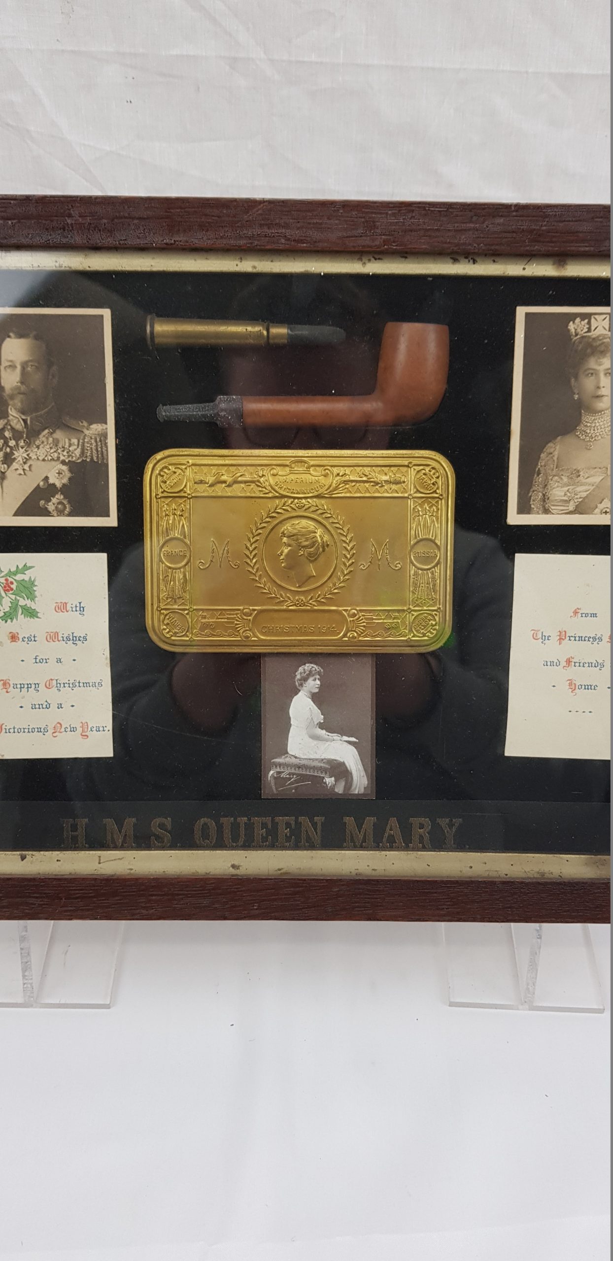 WW1 Princess Mary Tin Framed Display - Image 12