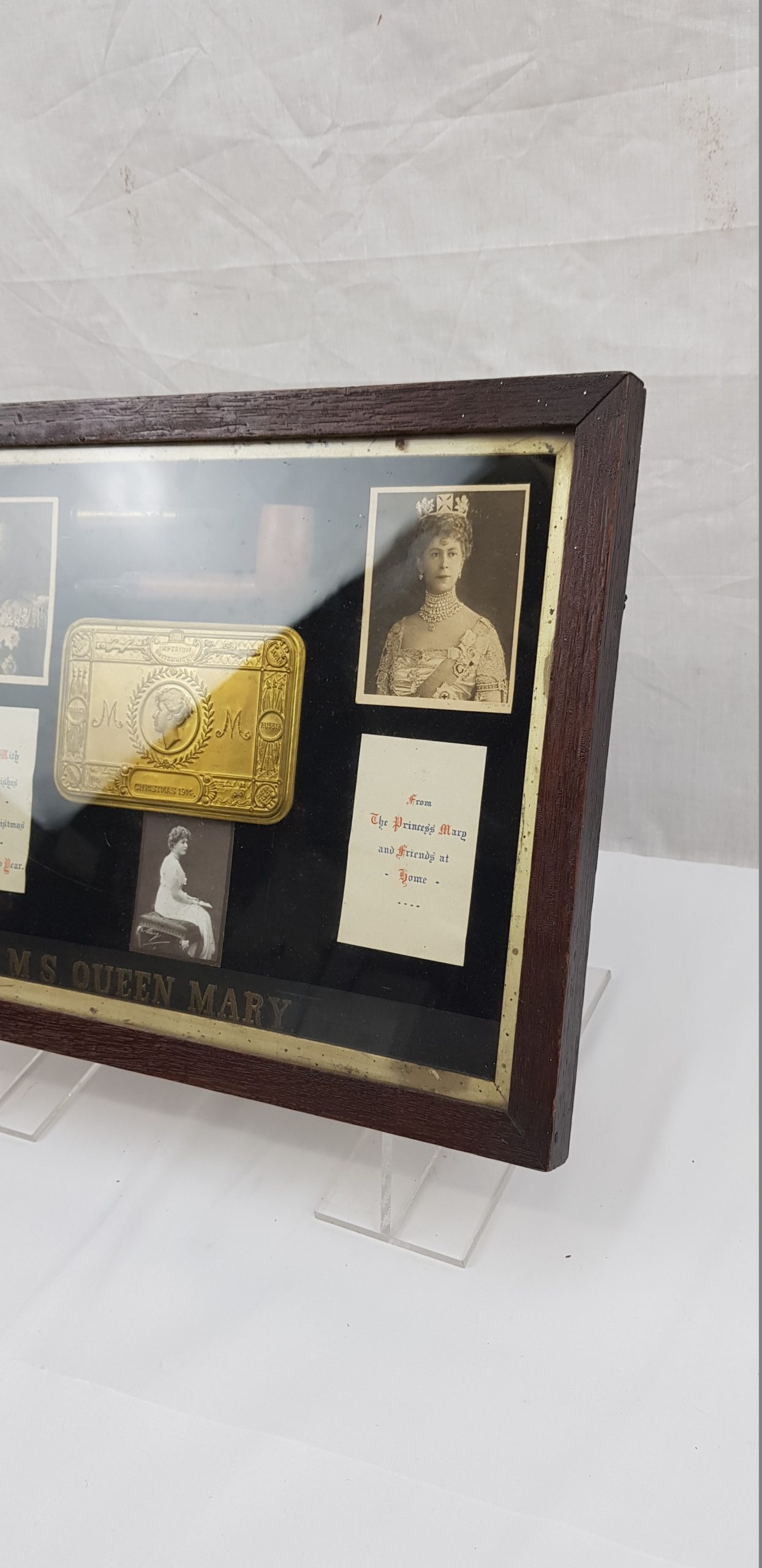 WW1 Princess Mary Tin Framed Display - Image 11