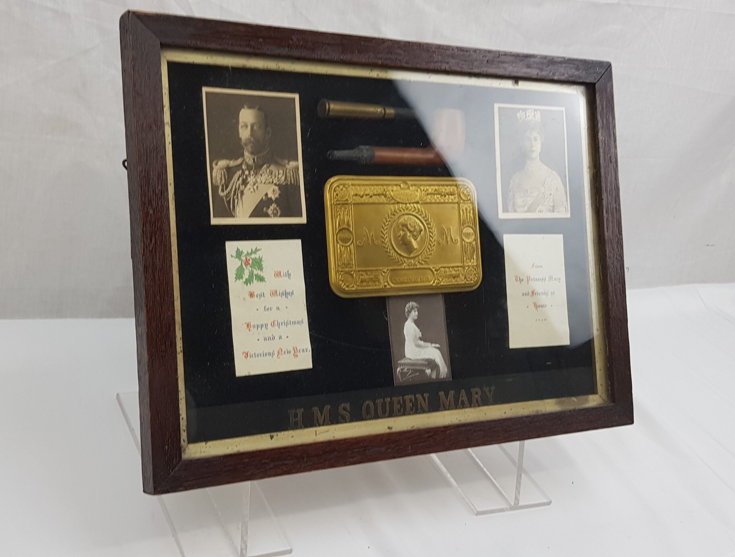 WW1 Princess Mary Tin Framed Display - Image 8