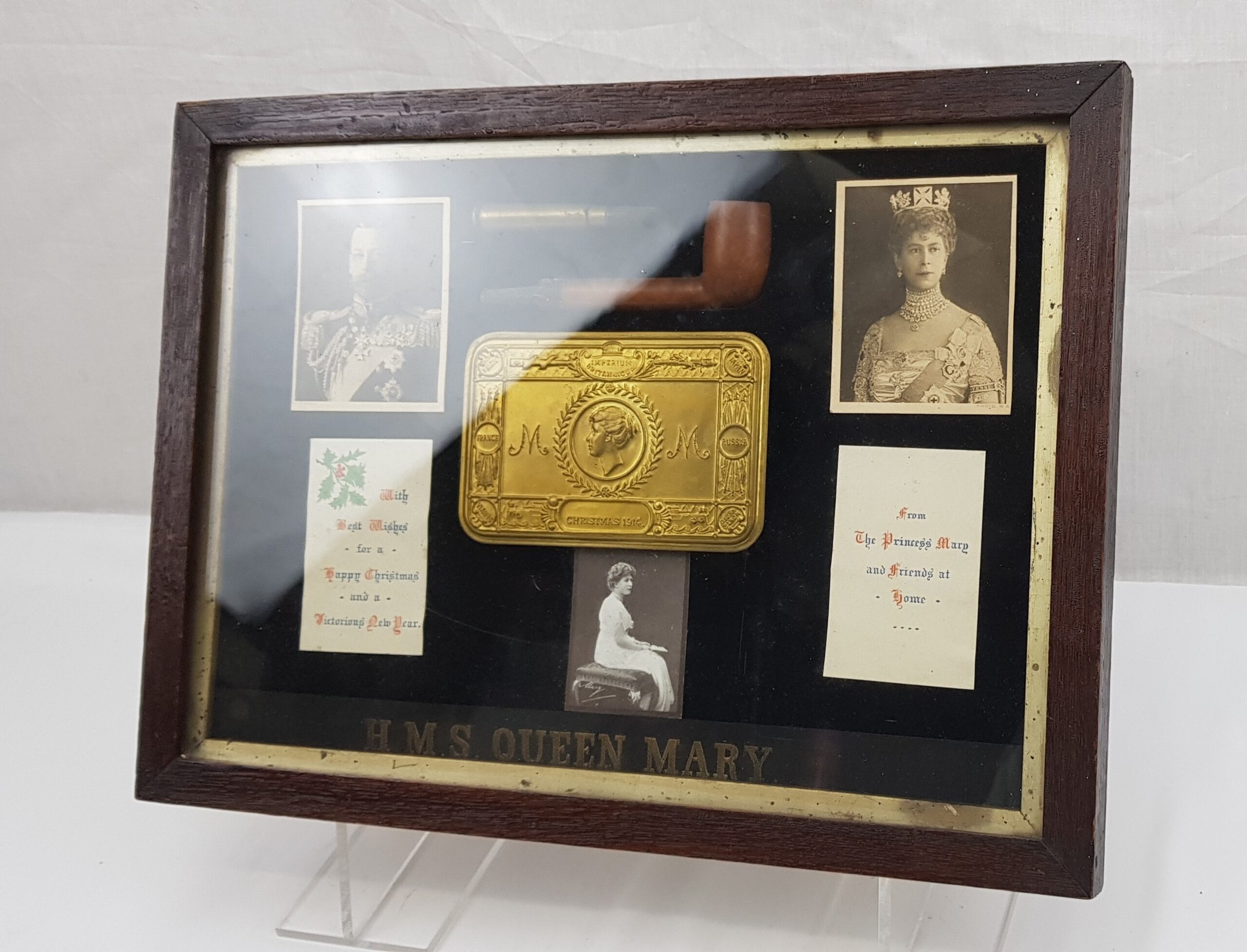 WW1 Princess Mary Tin Framed Display - Image 7